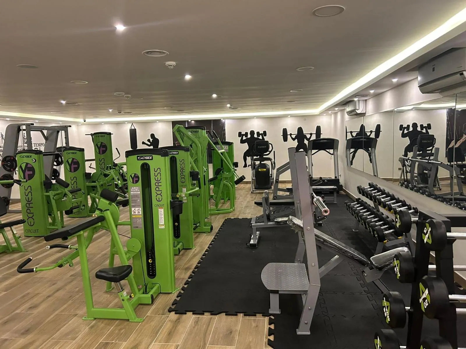 Fitness centre/facilities in Petra Canyon Hotel