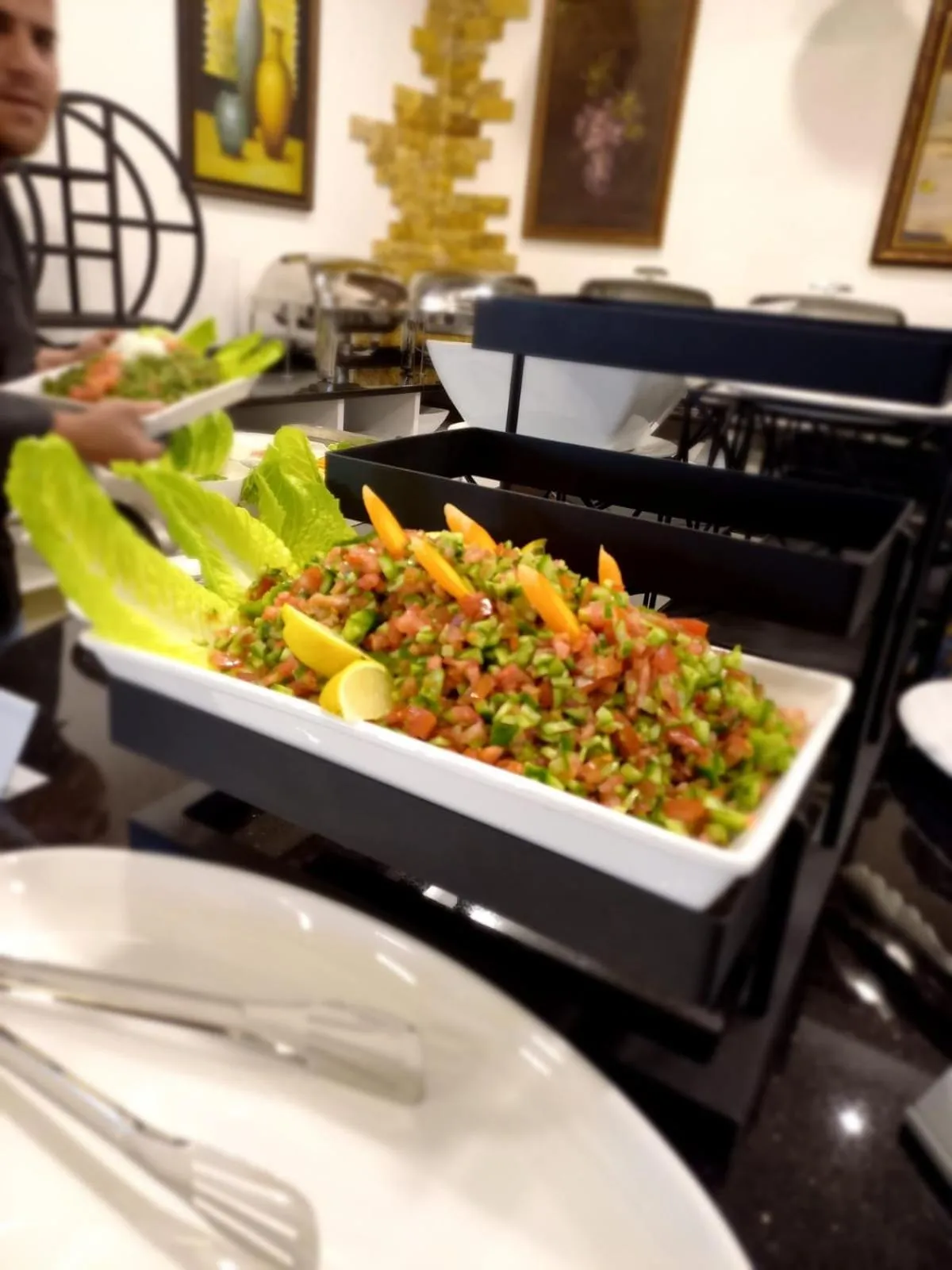 Food in Petra Canyon Hotel