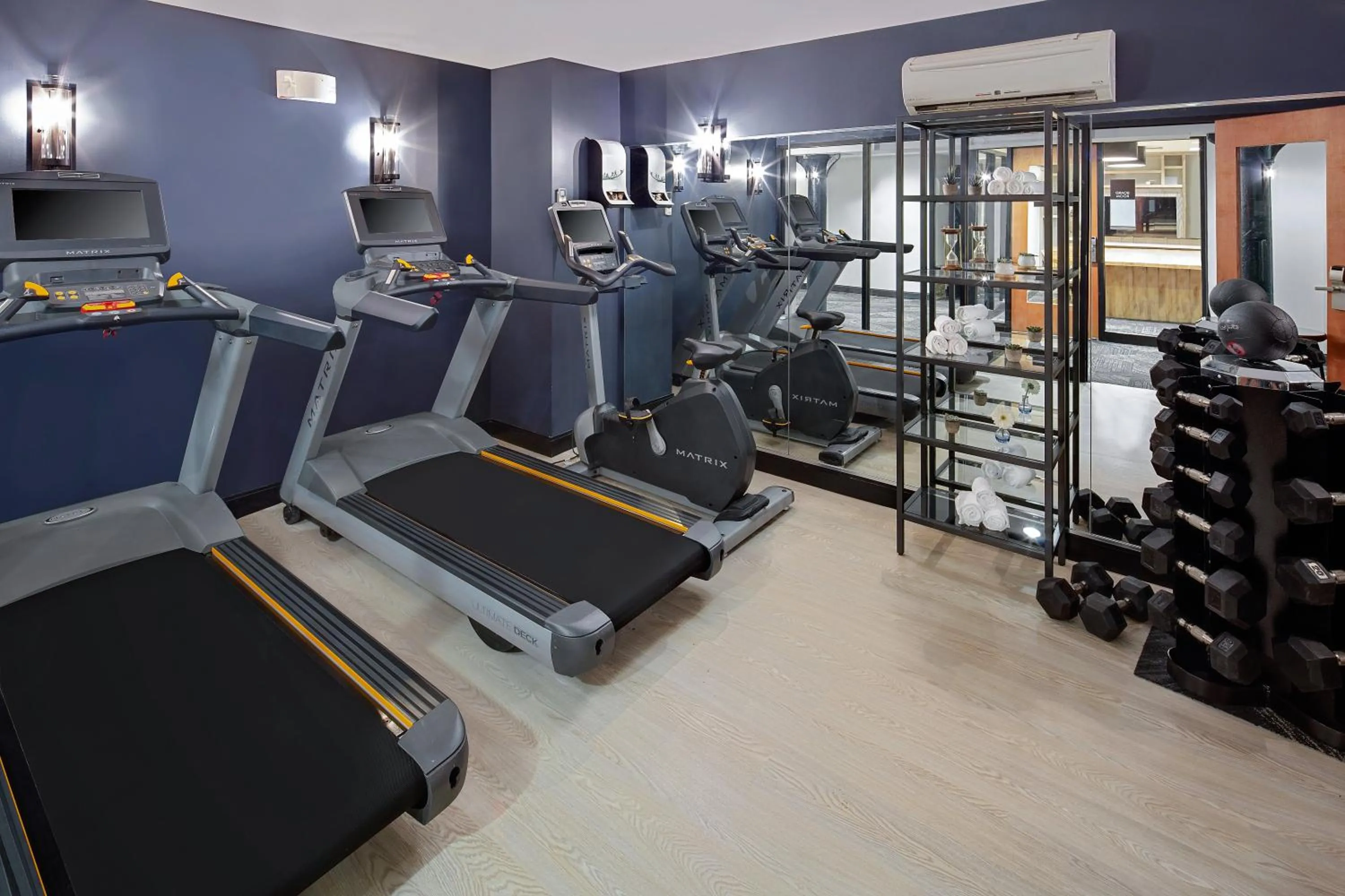 Fitness centre/facilities in Hotel Indigo Boston Garden by IHG