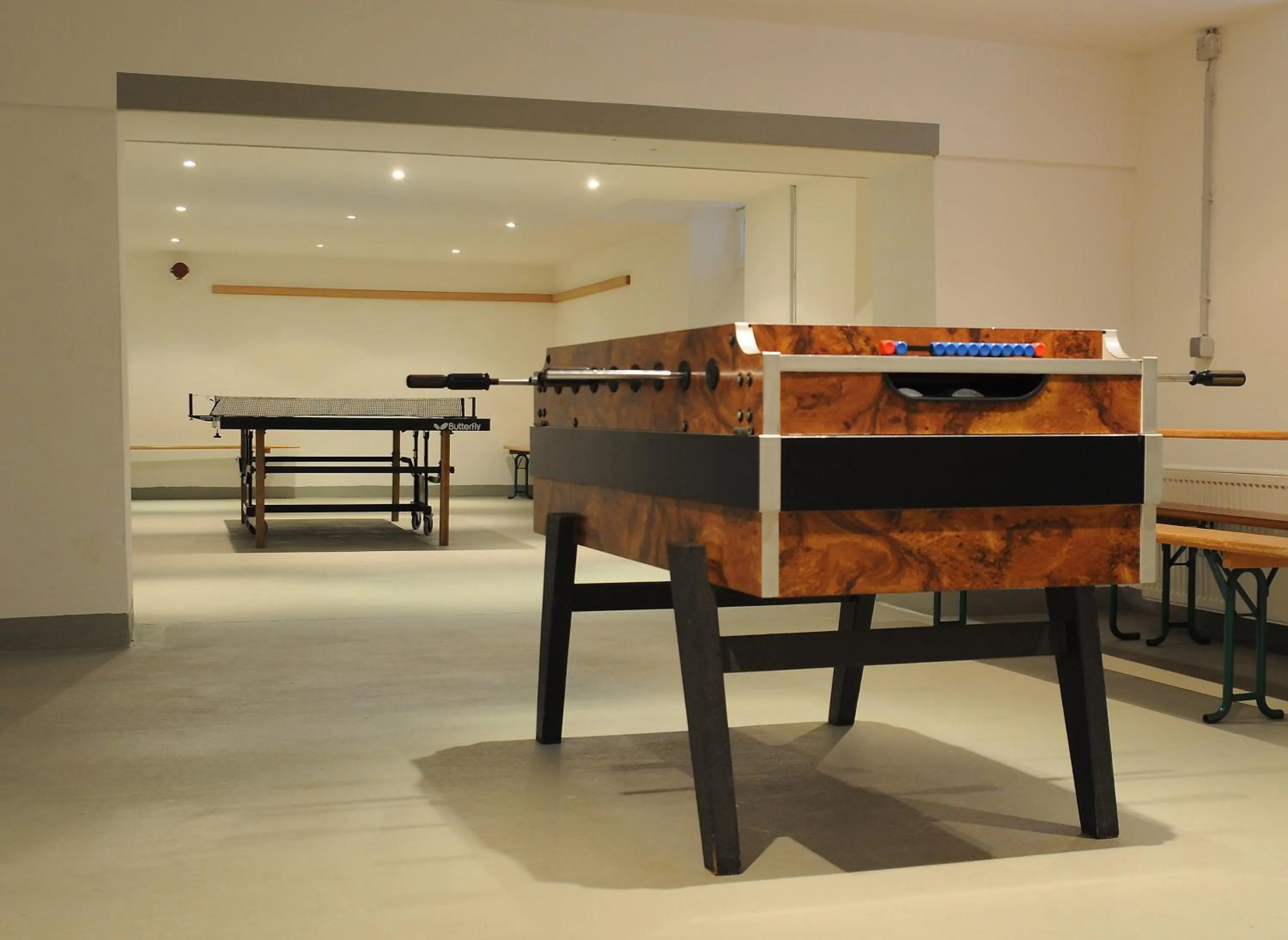 Game Room in Jugendherberge Duisburg Landschaftspark