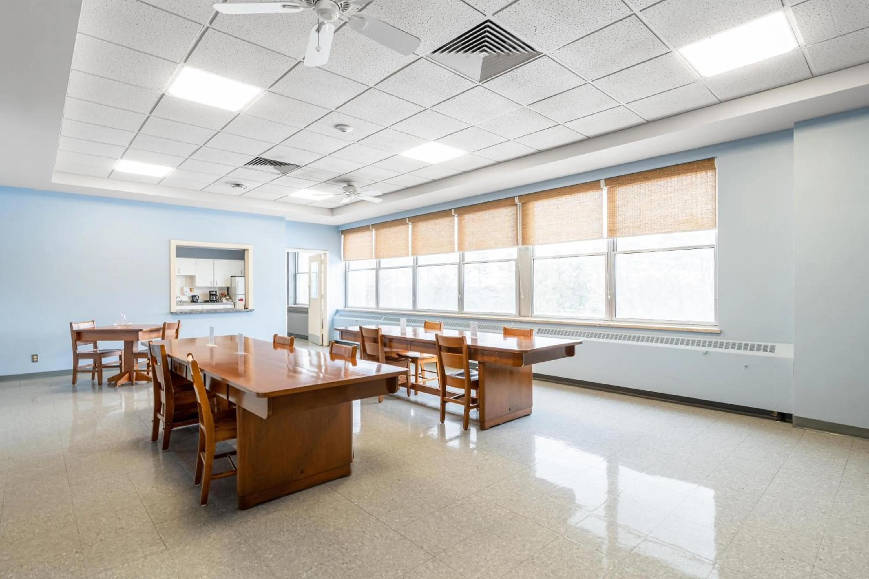 Dining area in Guest House on the Mount
