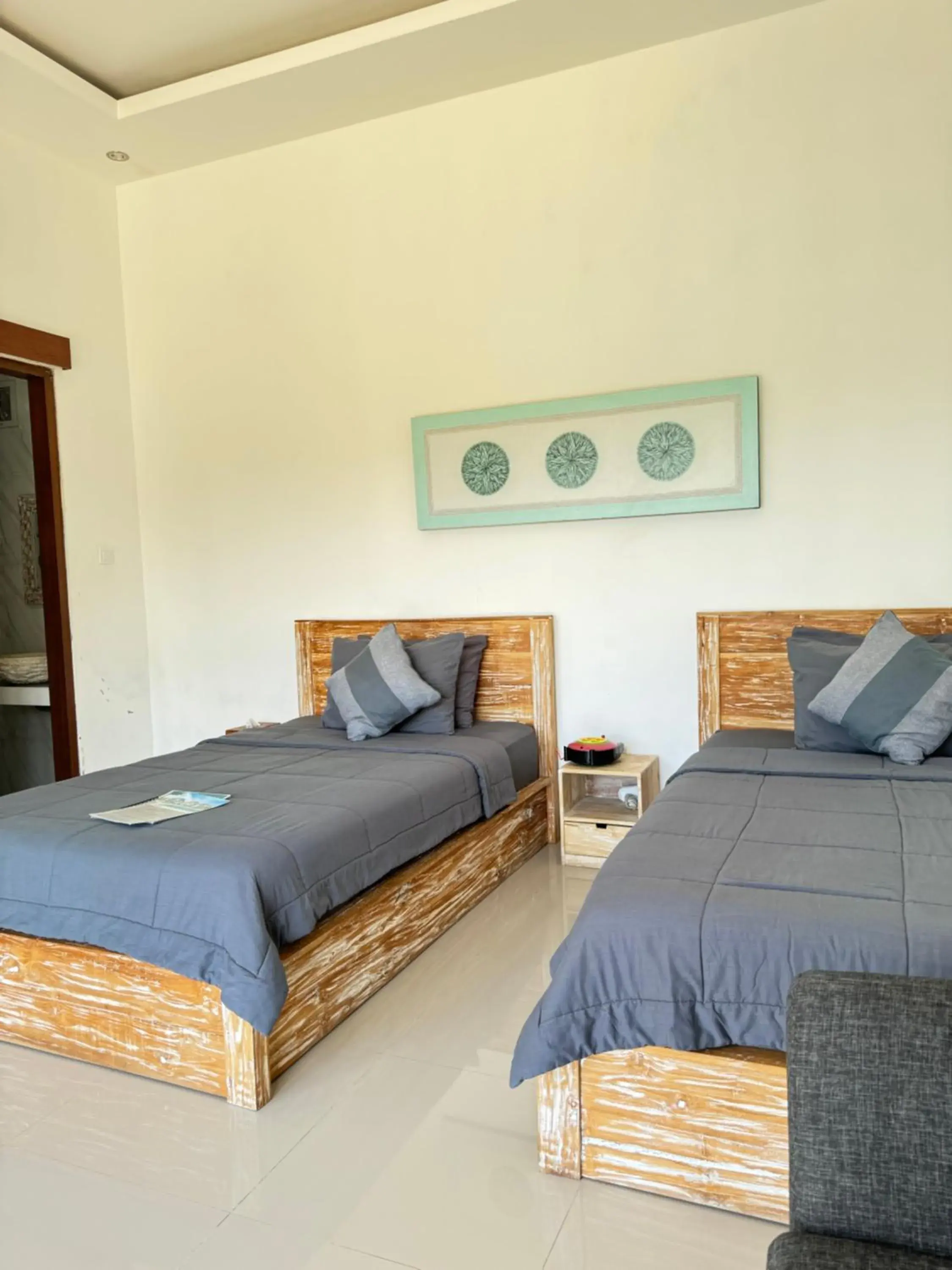 Deluxe Twin Room in Bali Astetic Villa and Hot Spring Deluxe Twin Room in Bali Astetic Villa and Hot Spring