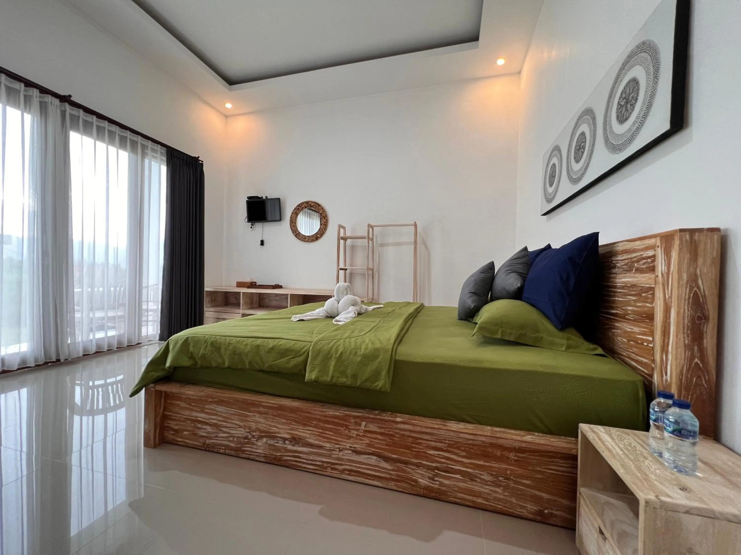 Bed in Bali Astetic Villa and Hot Spring