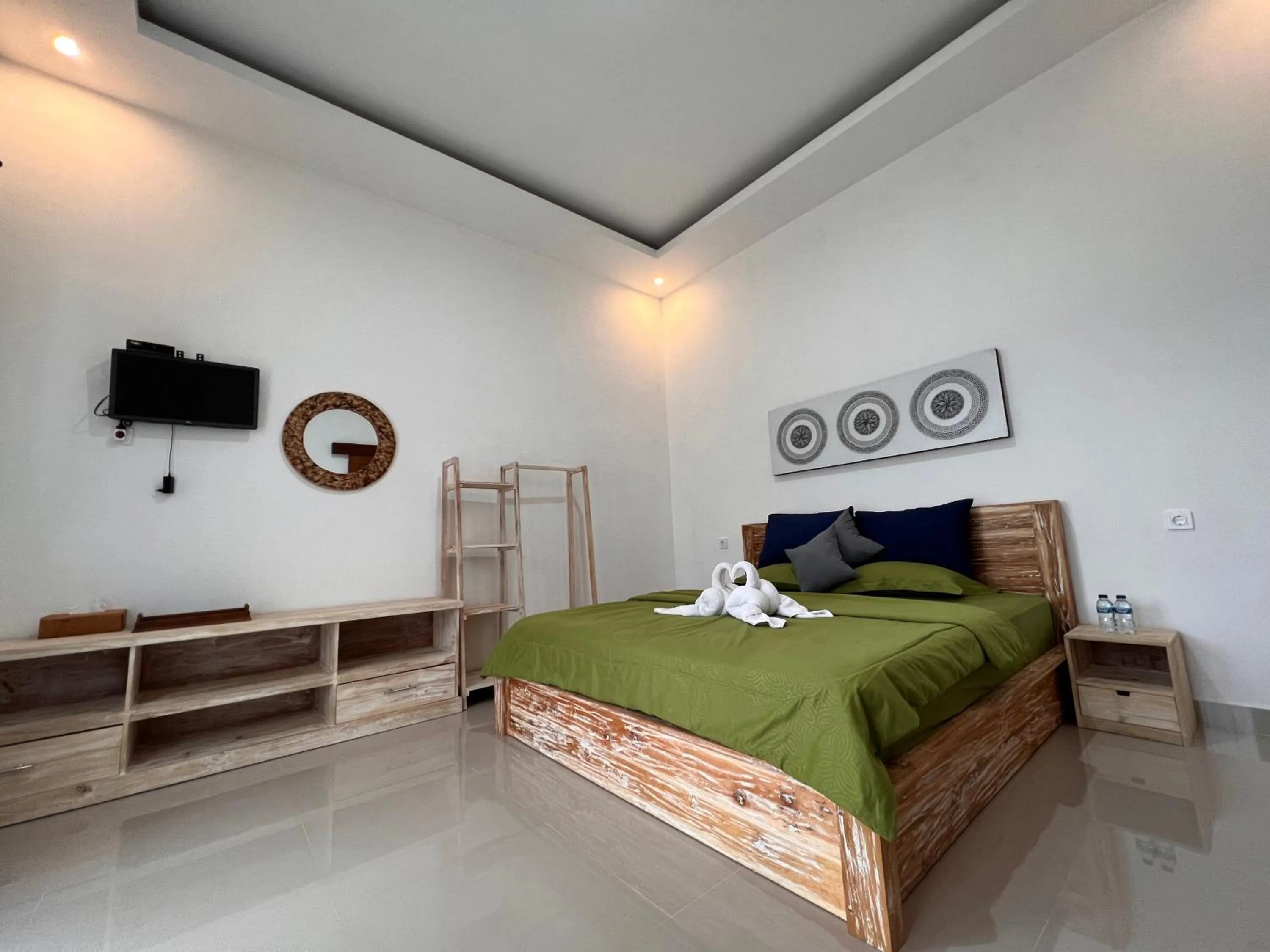 Bed in Bali Astetic Villa and Hot Spring