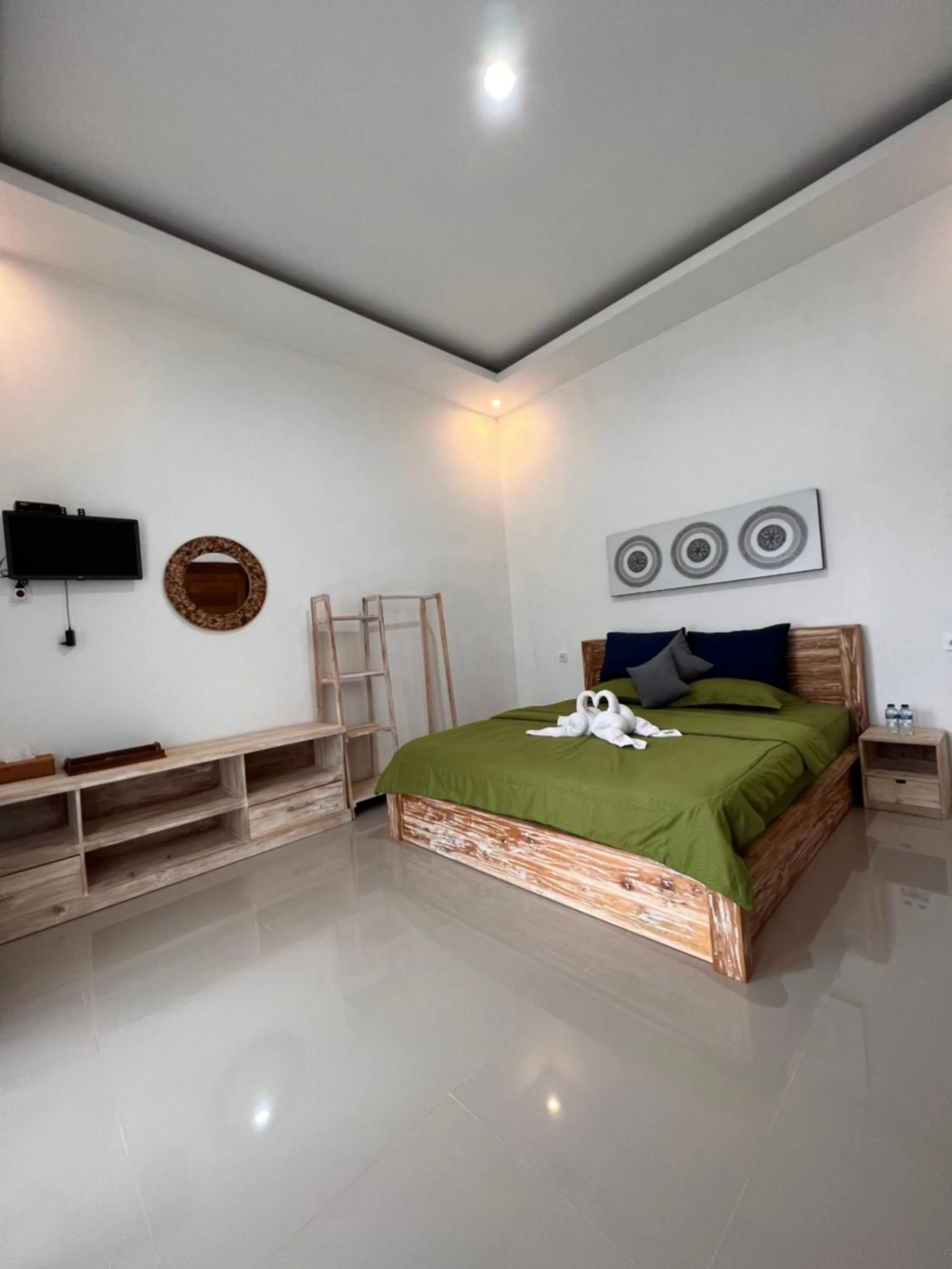 Bed in Bali Astetic Villa and Hot Spring