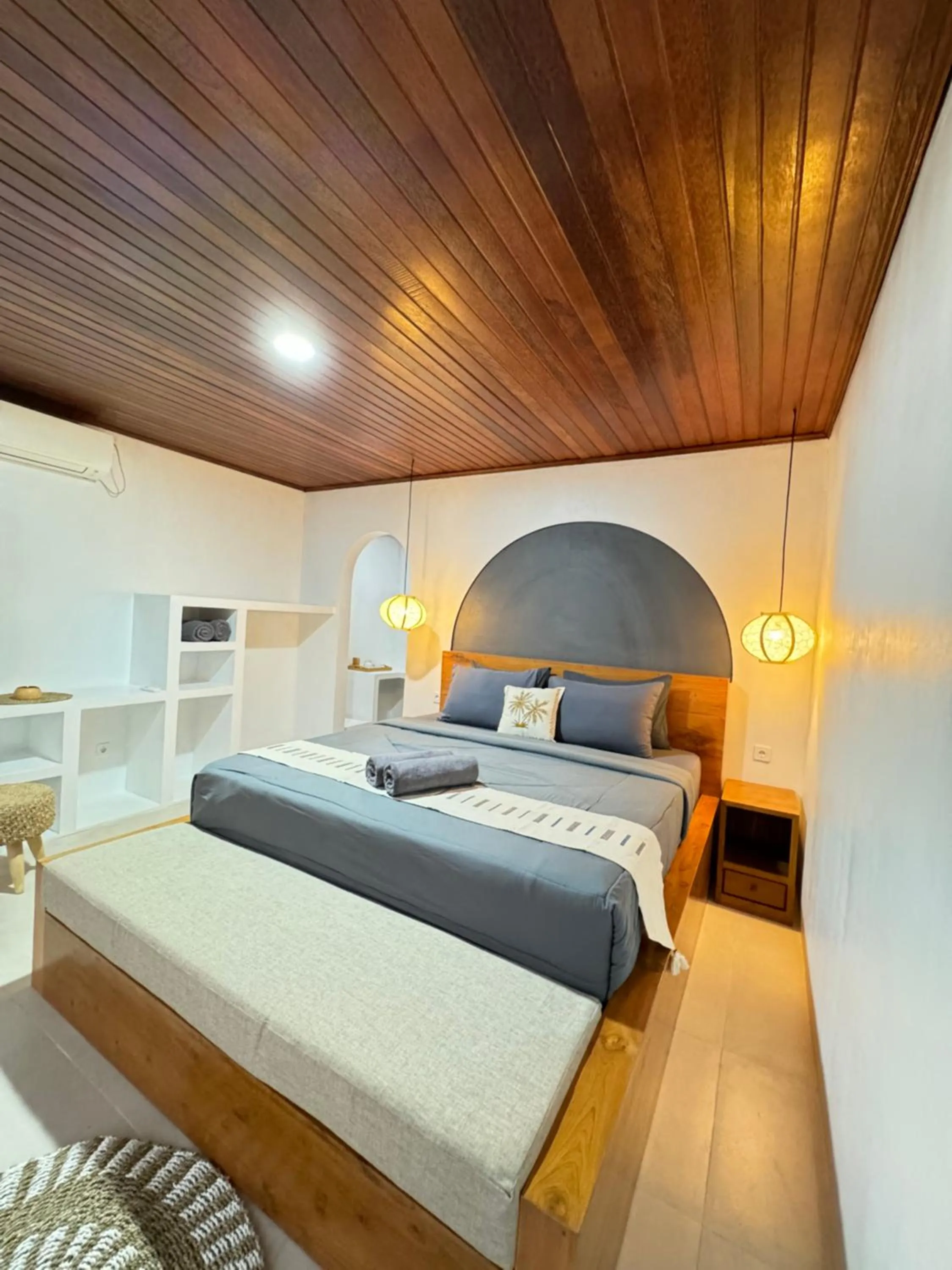 Bed in Bali Astetic Villa and Hot Spring