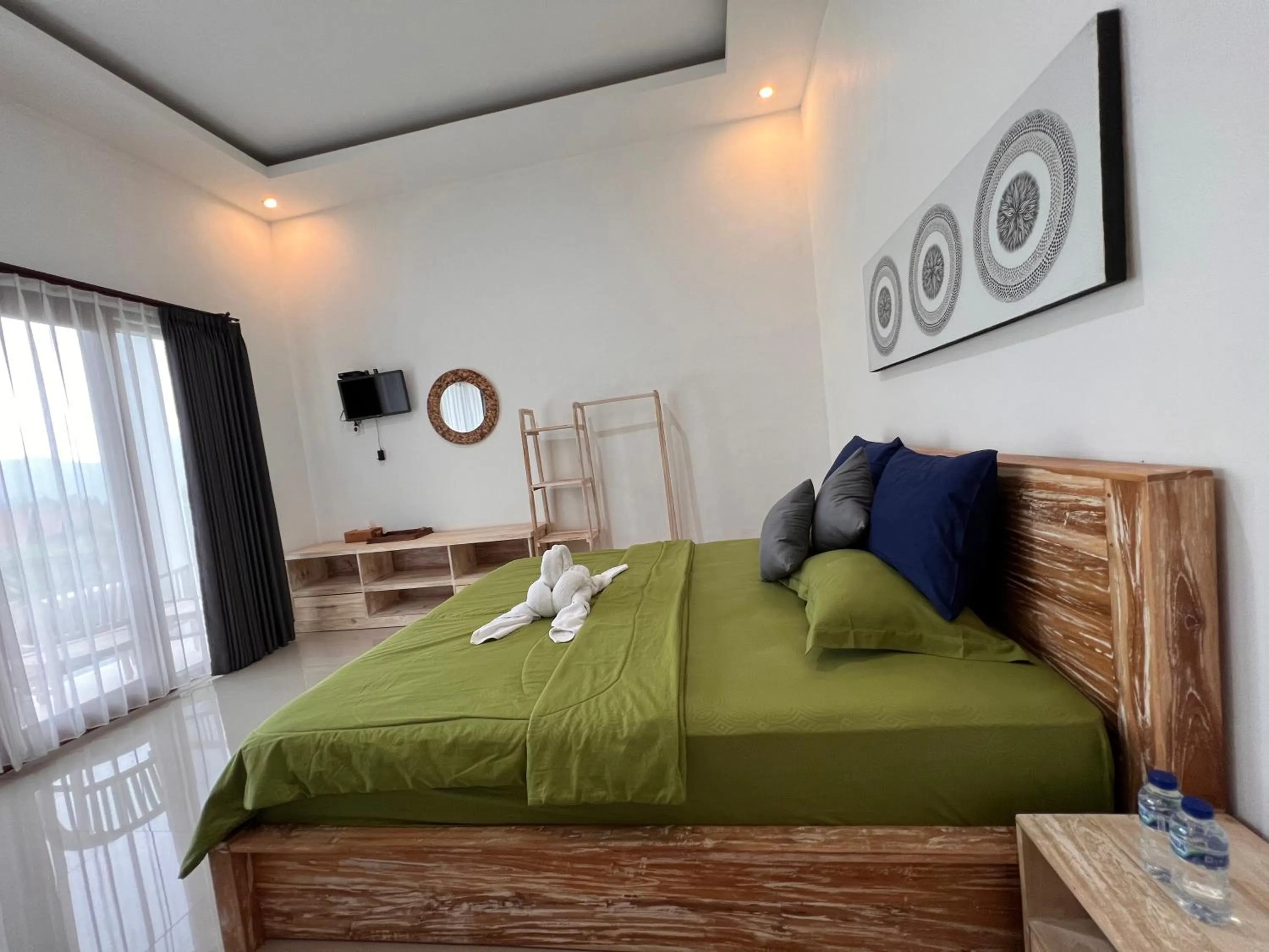 Bed in Bali Astetic Villa and Hot Spring