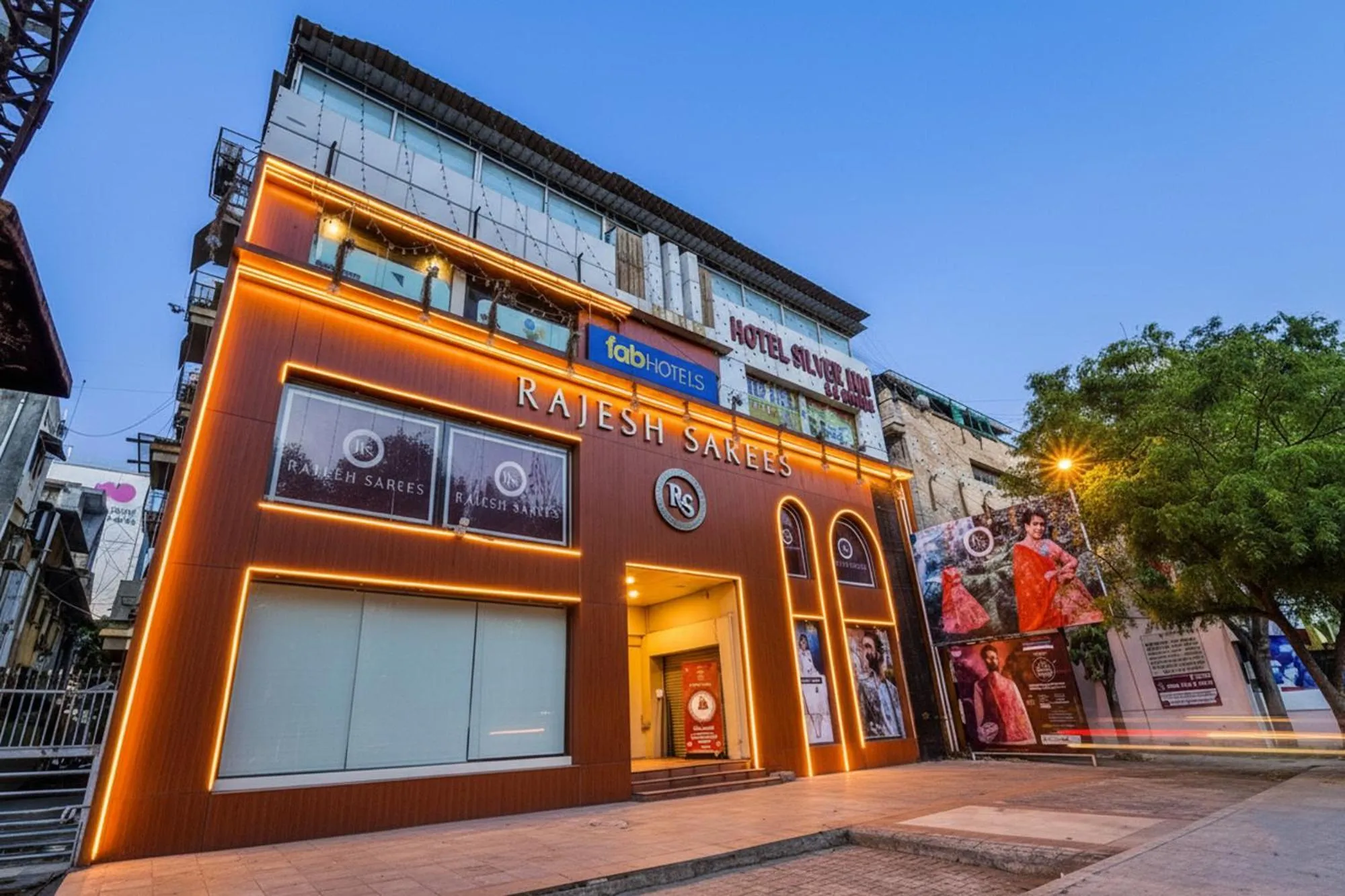 Property building in FabHotel Silver Inn - CG road