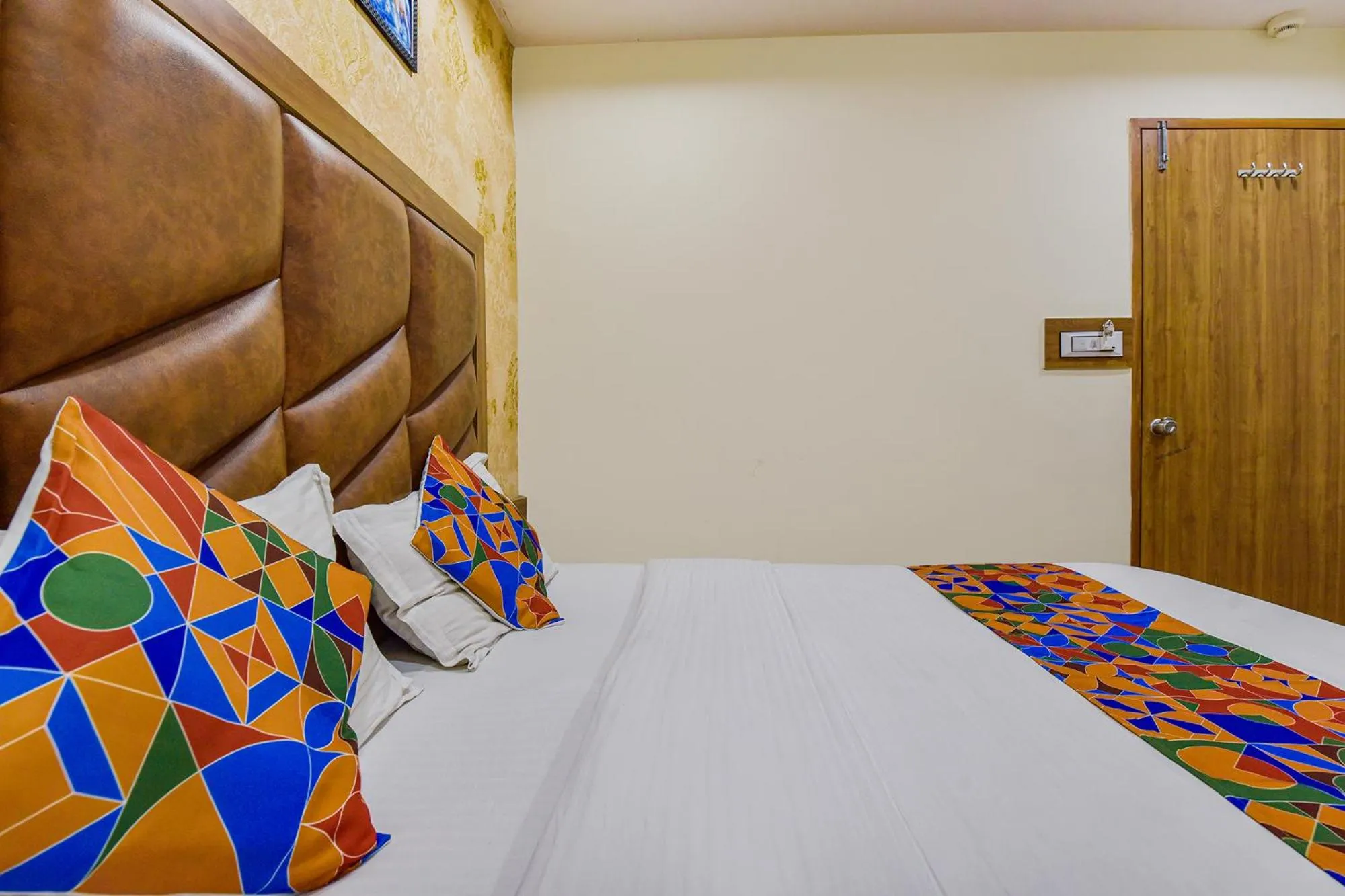 Bed in FabHotel Silver Inn - CG road