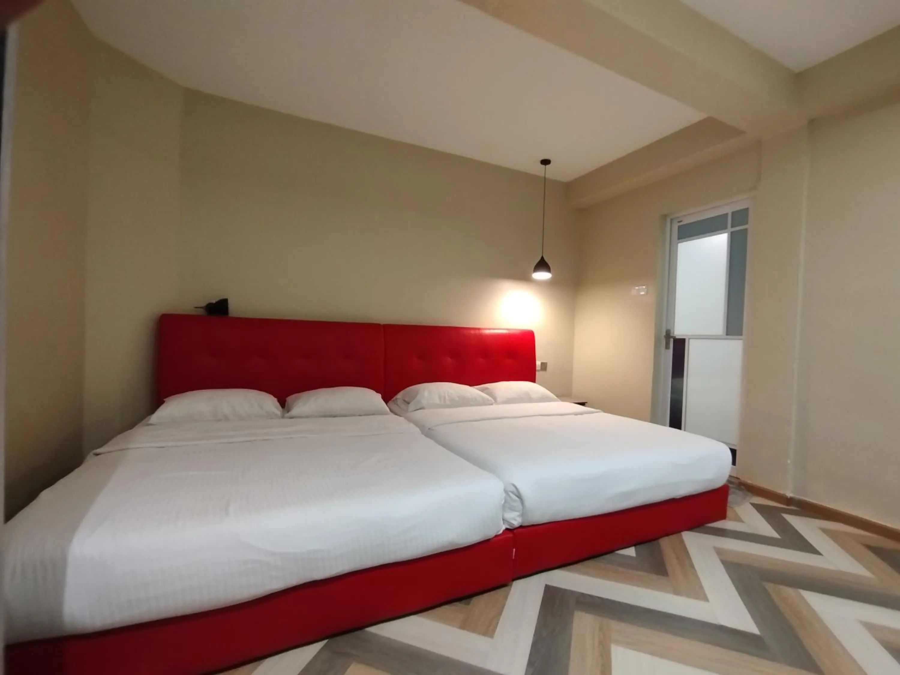 Bed in Mirani Hotel Ampang near Melawati Mall