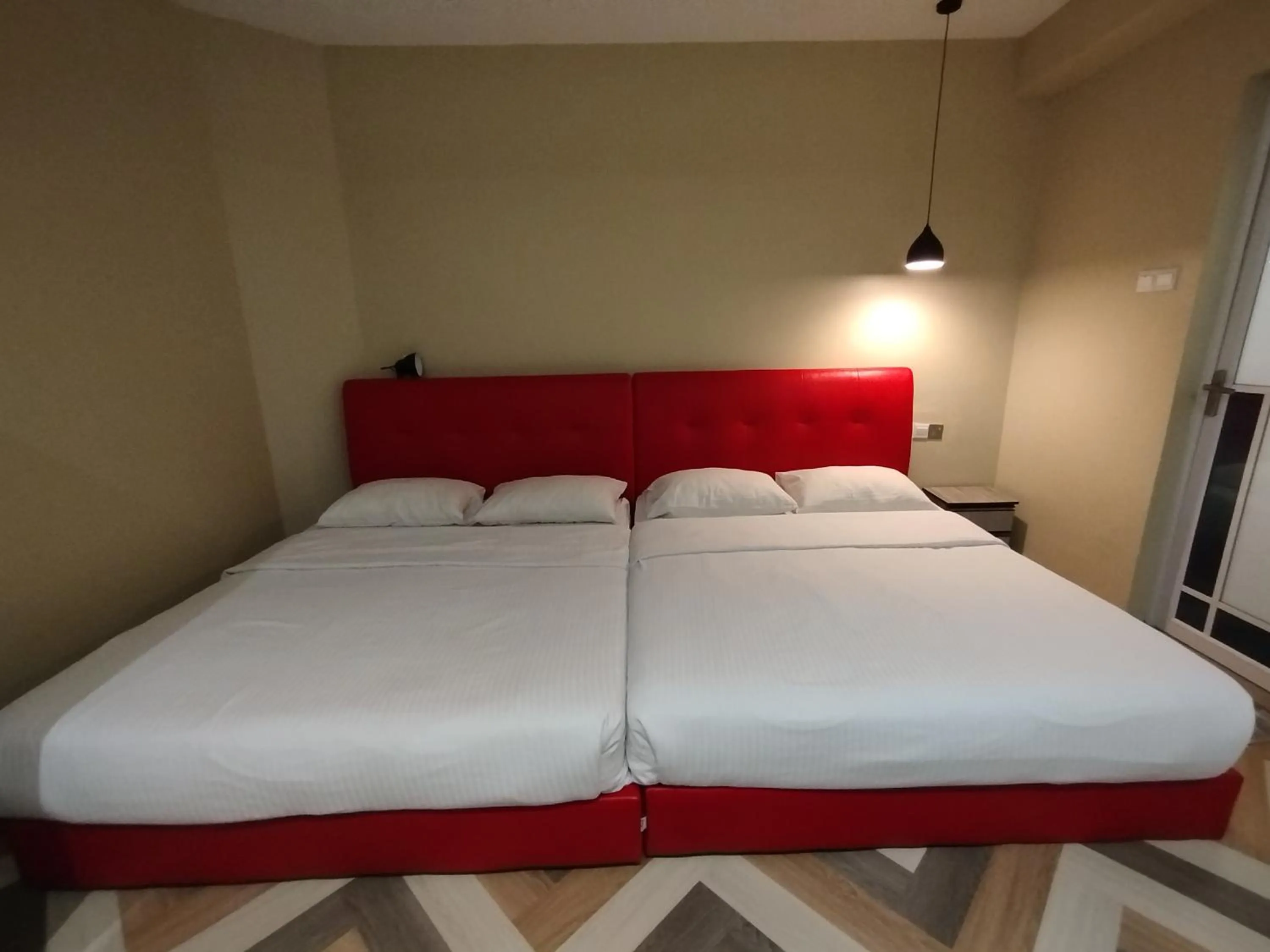 Bed in Mirani Hotel Ampang near Melawati Mall