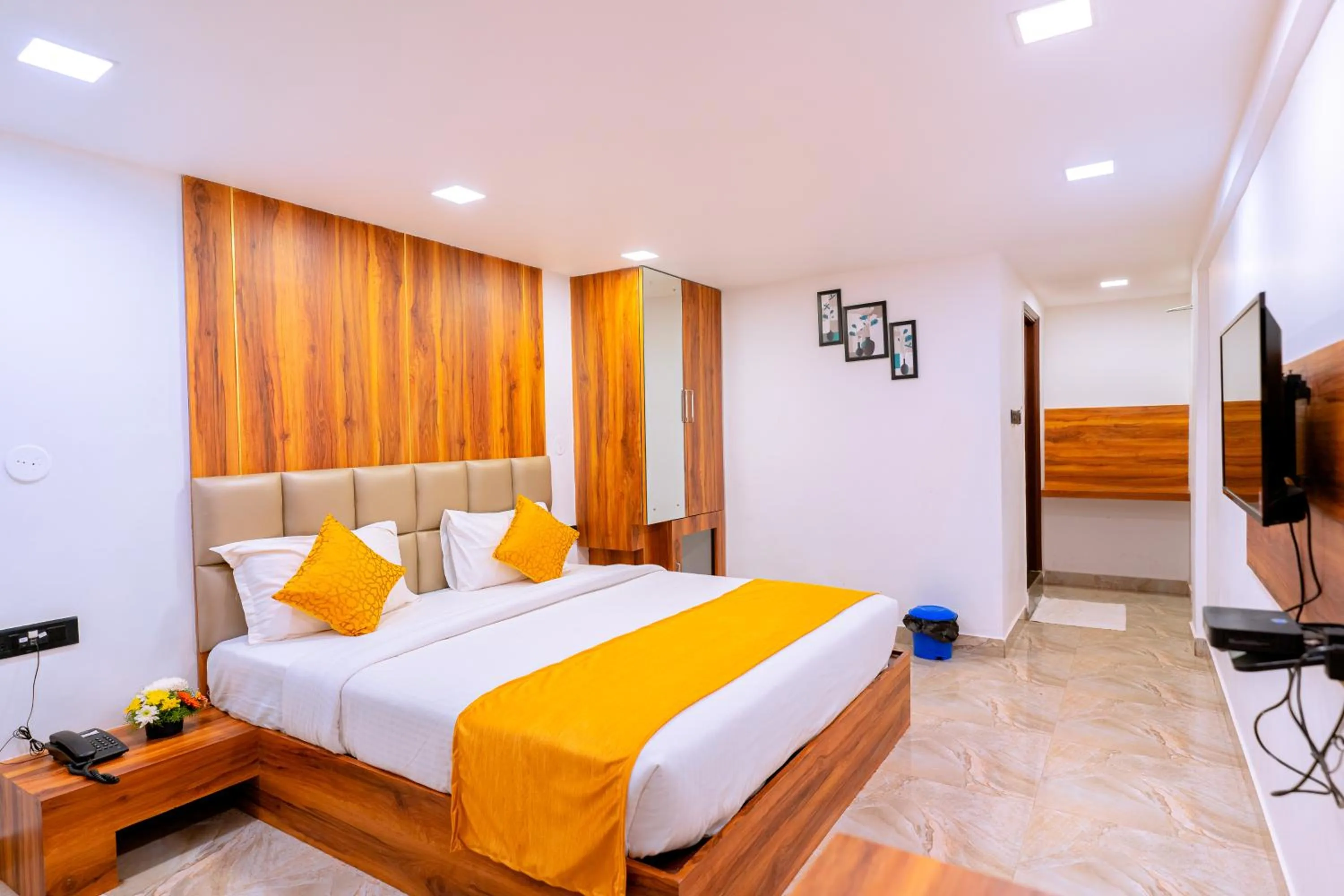 Bed in CALANGUTE CASTLE