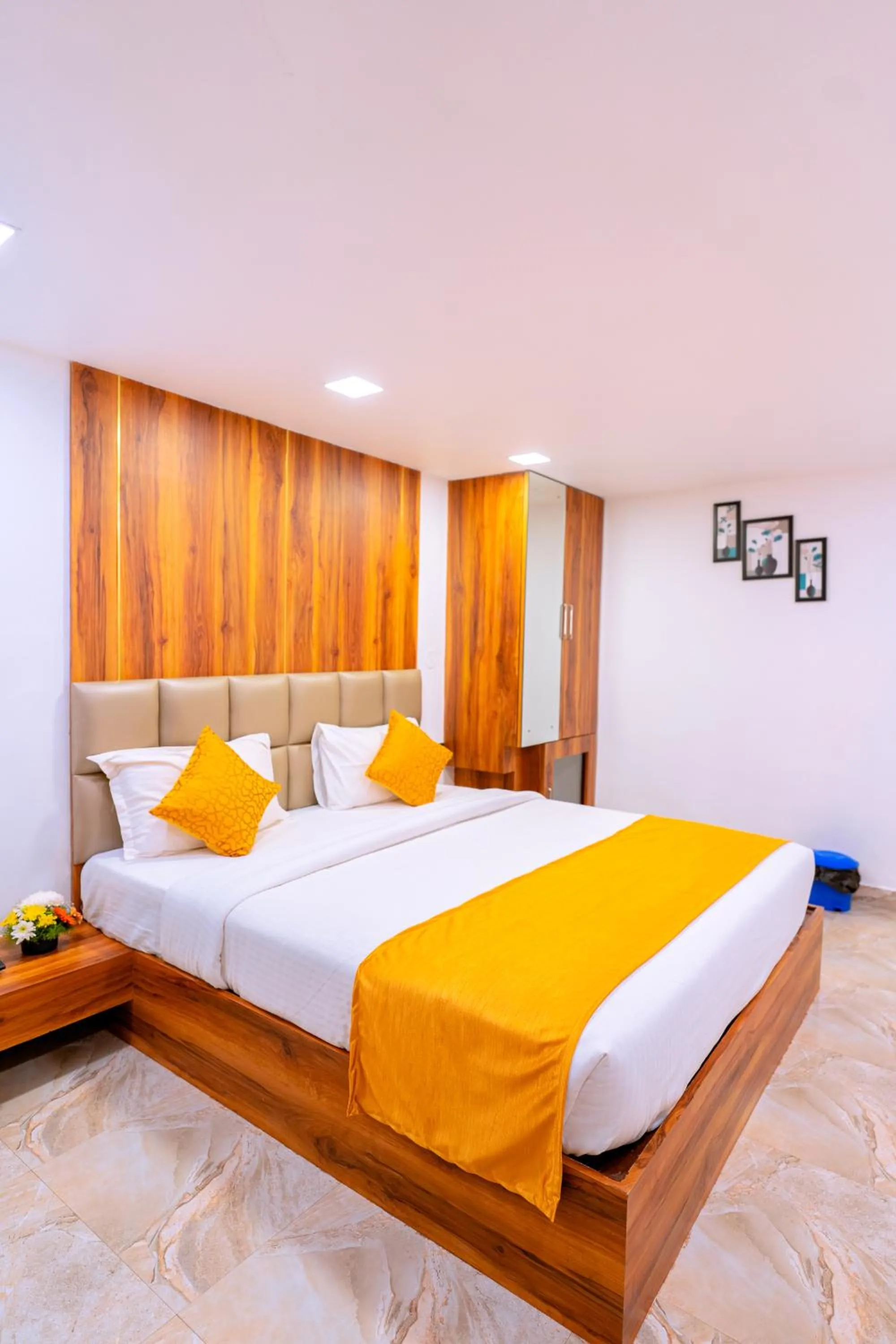 Bed in CALANGUTE CASTLE