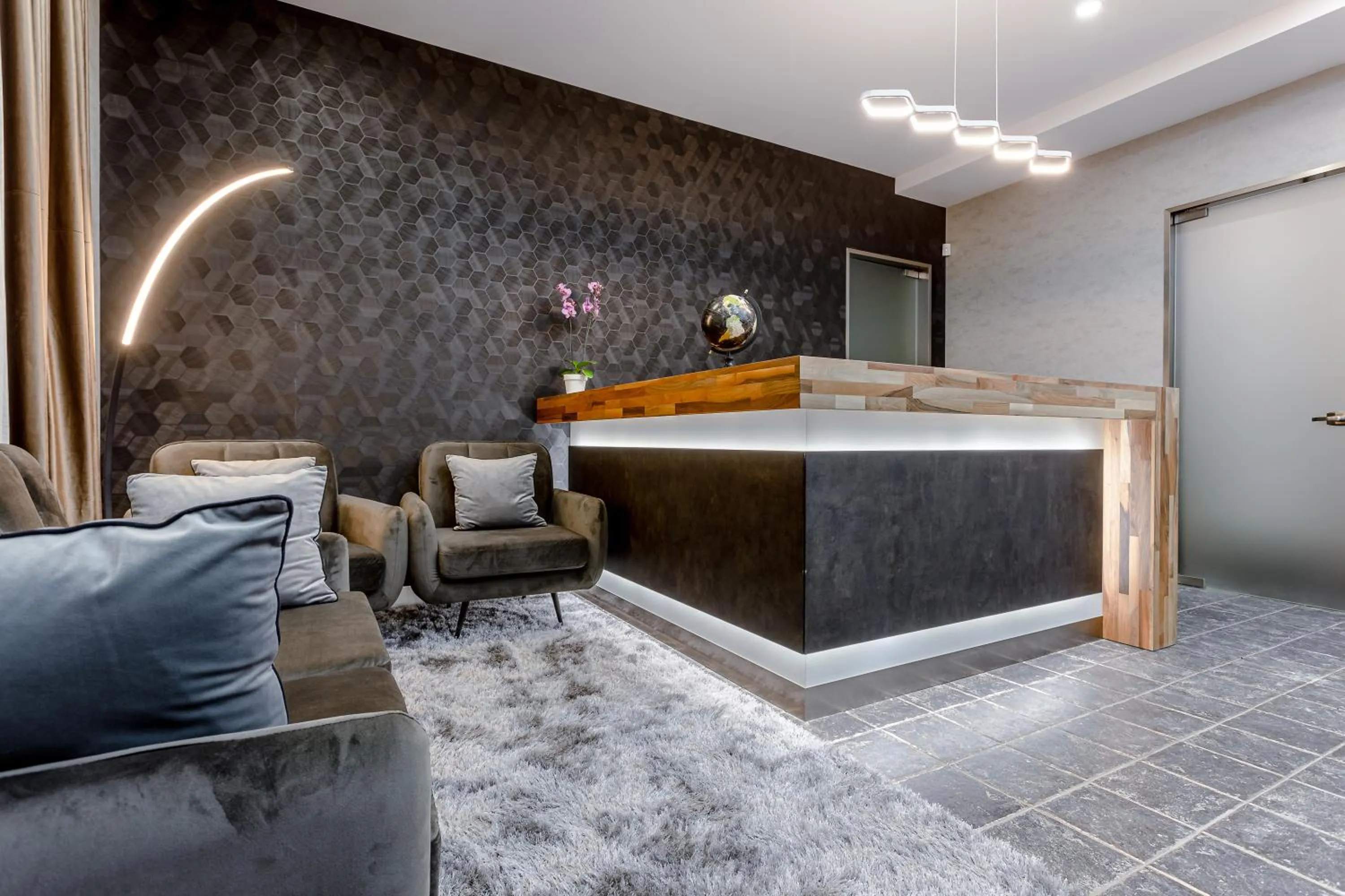 Lobby or reception in Hotel Tsiga