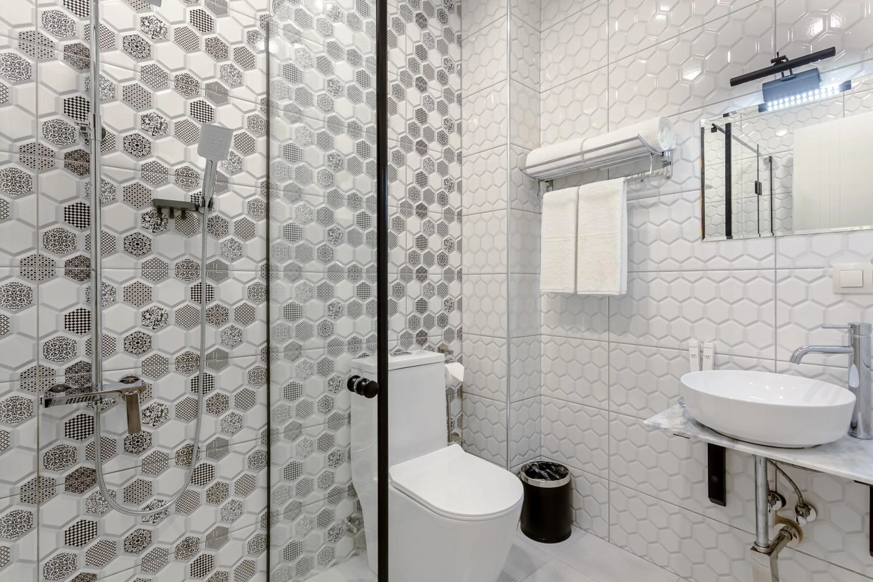 Bathroom in Hotel Tsiga