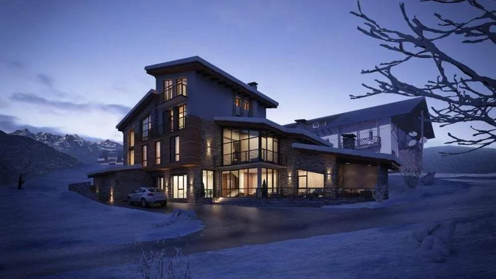 Property building in Hotel Tsiga