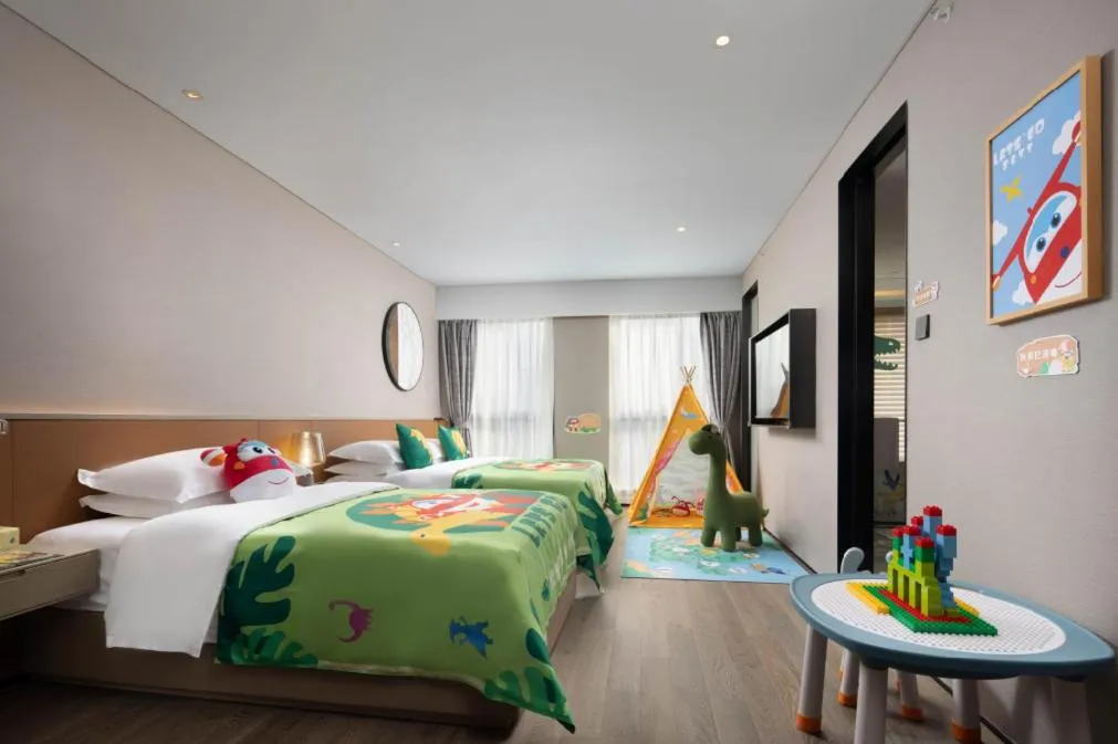 Bed in Leeden Hotel Hangzhou