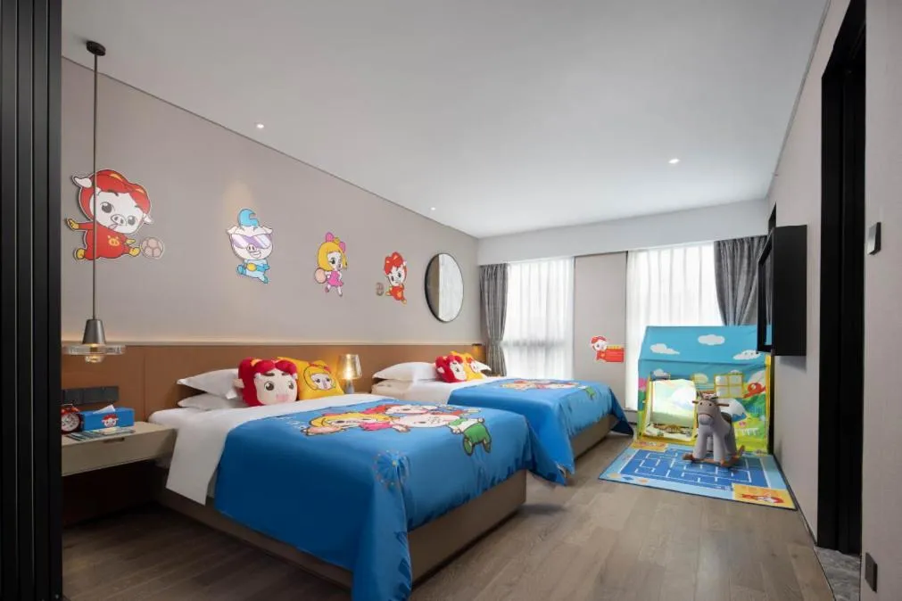 Bed in Leeden Hotel Hangzhou