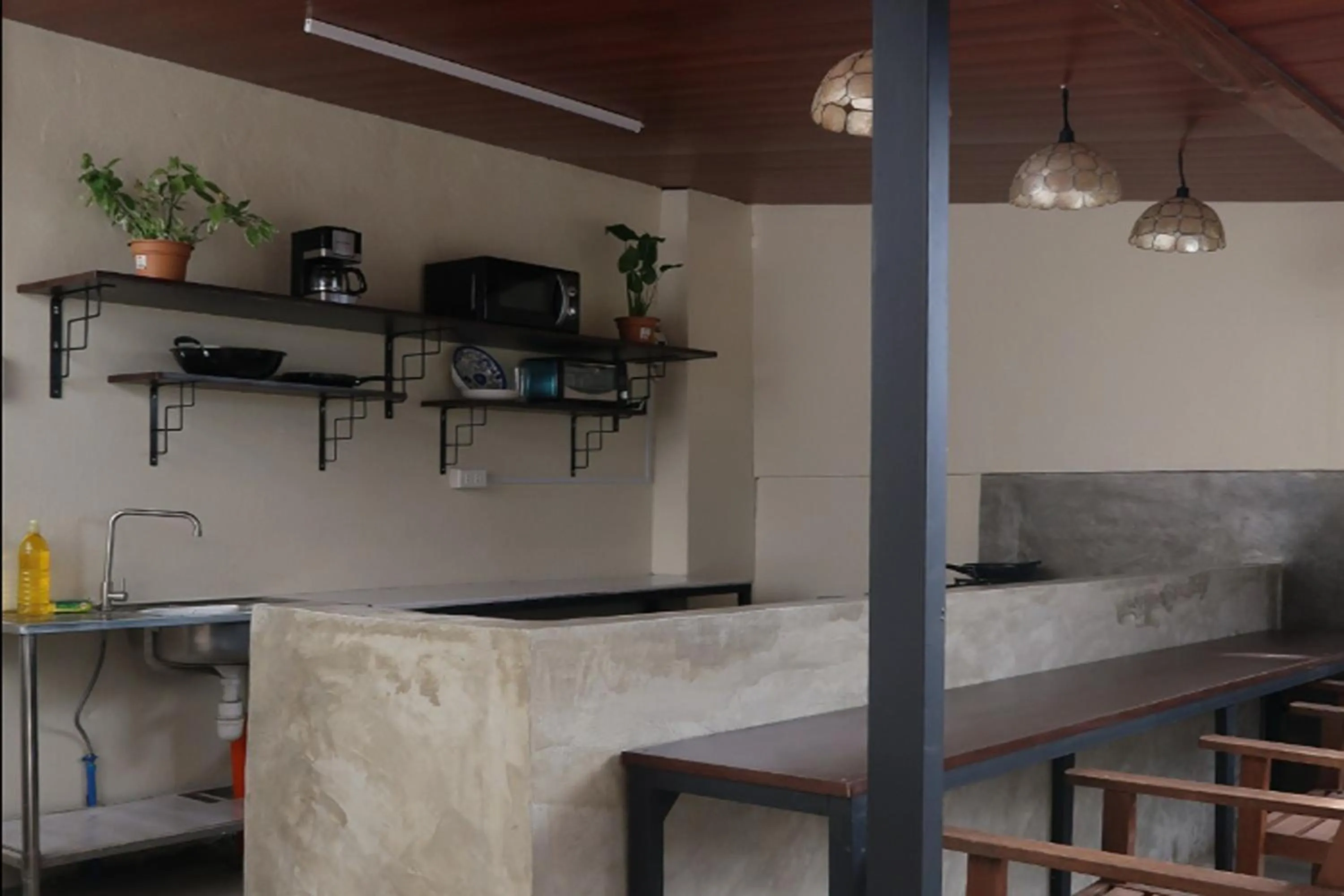 kitchen in Camp Saint John Hotel La Union