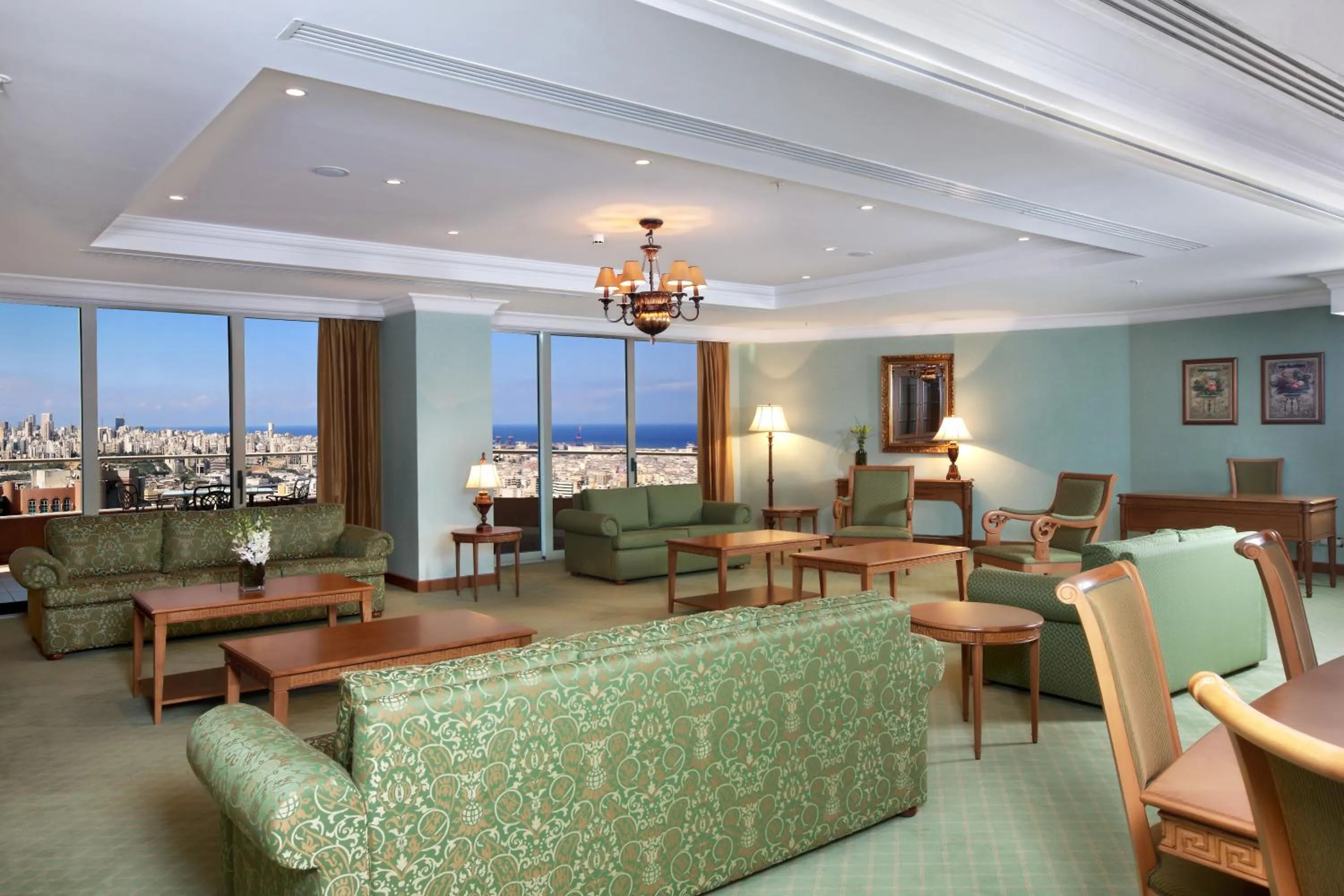 Living room in Al Habtoor Grand Beirut