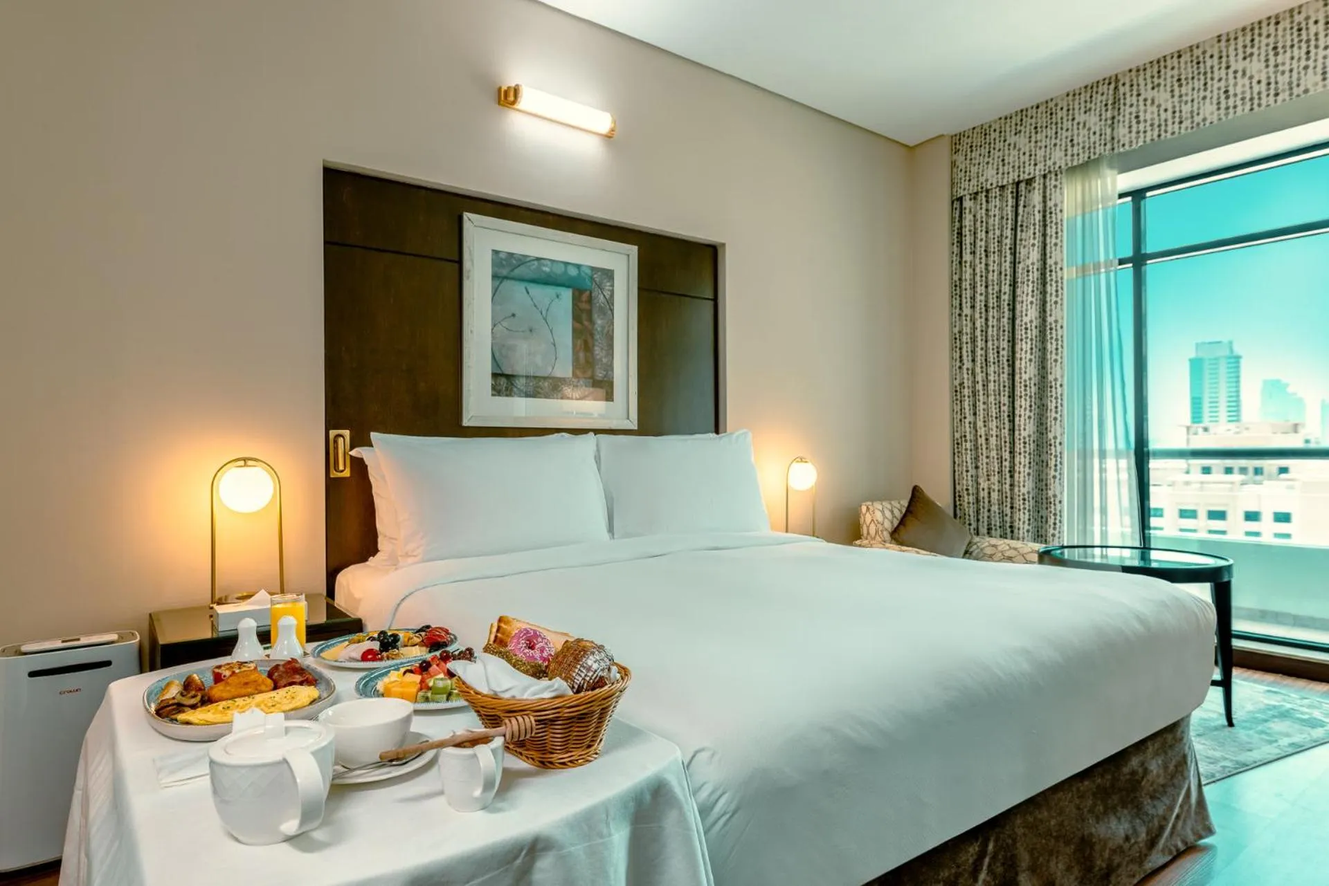 Bedroom, Bed in TIME Oak Hotel & Suites