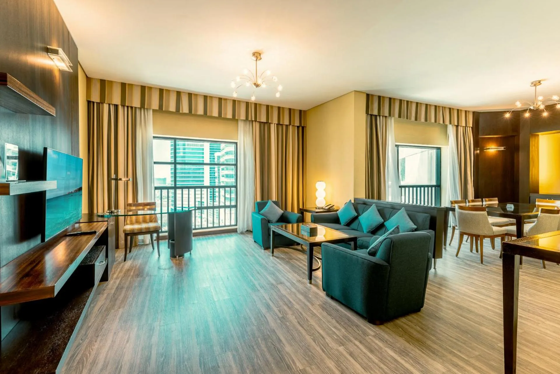 Living room in TIME Oak Hotel & Suites