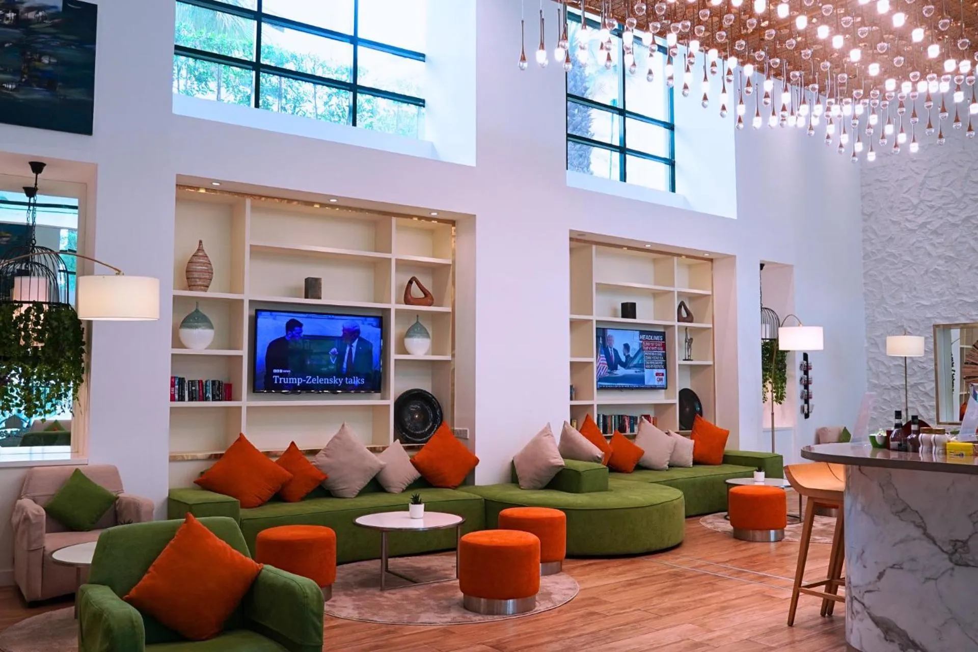 Lobby or reception in TIME Oak Hotel & Suites