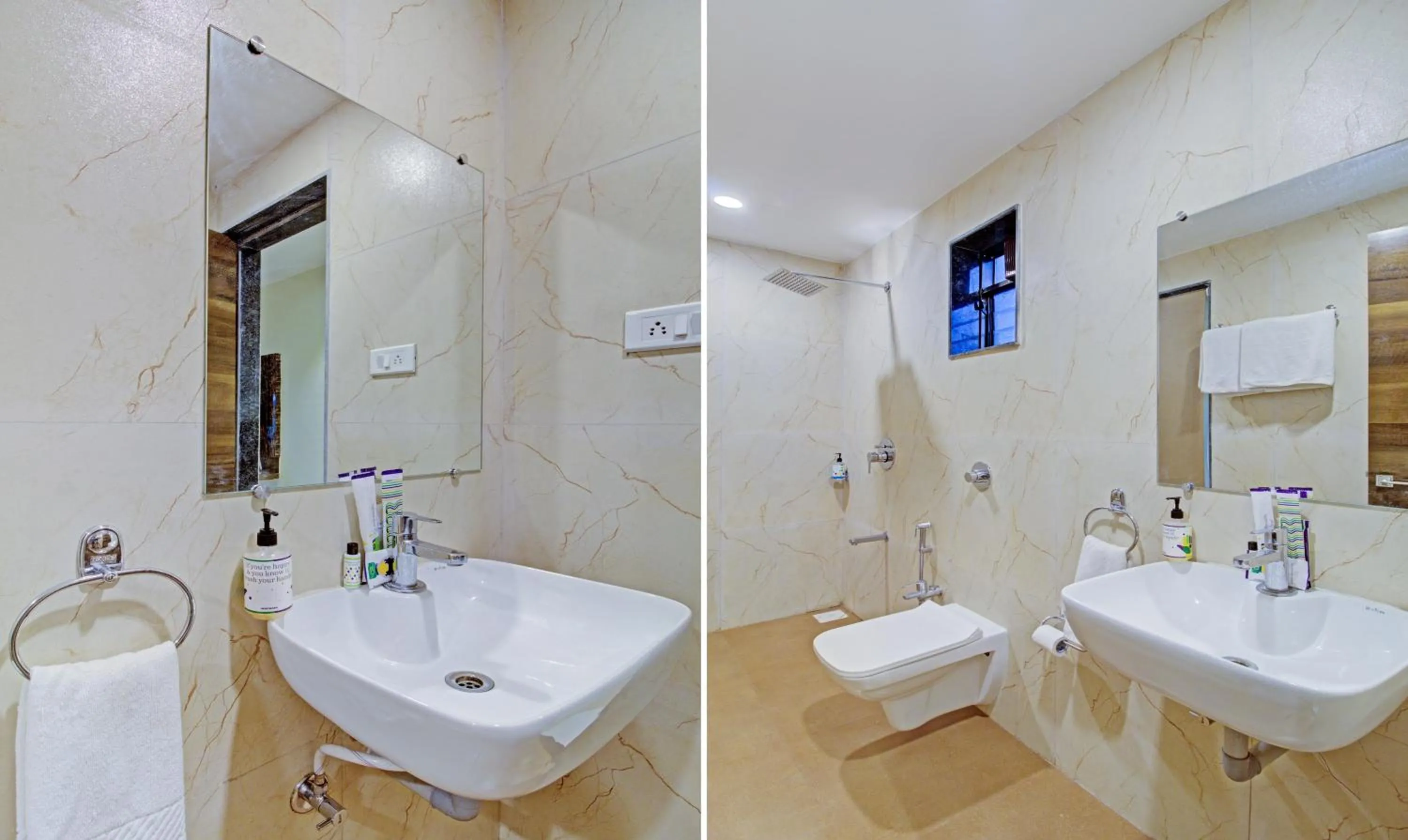 Toilet in Treebo Nakshatra Cottages Mahabaleshwar