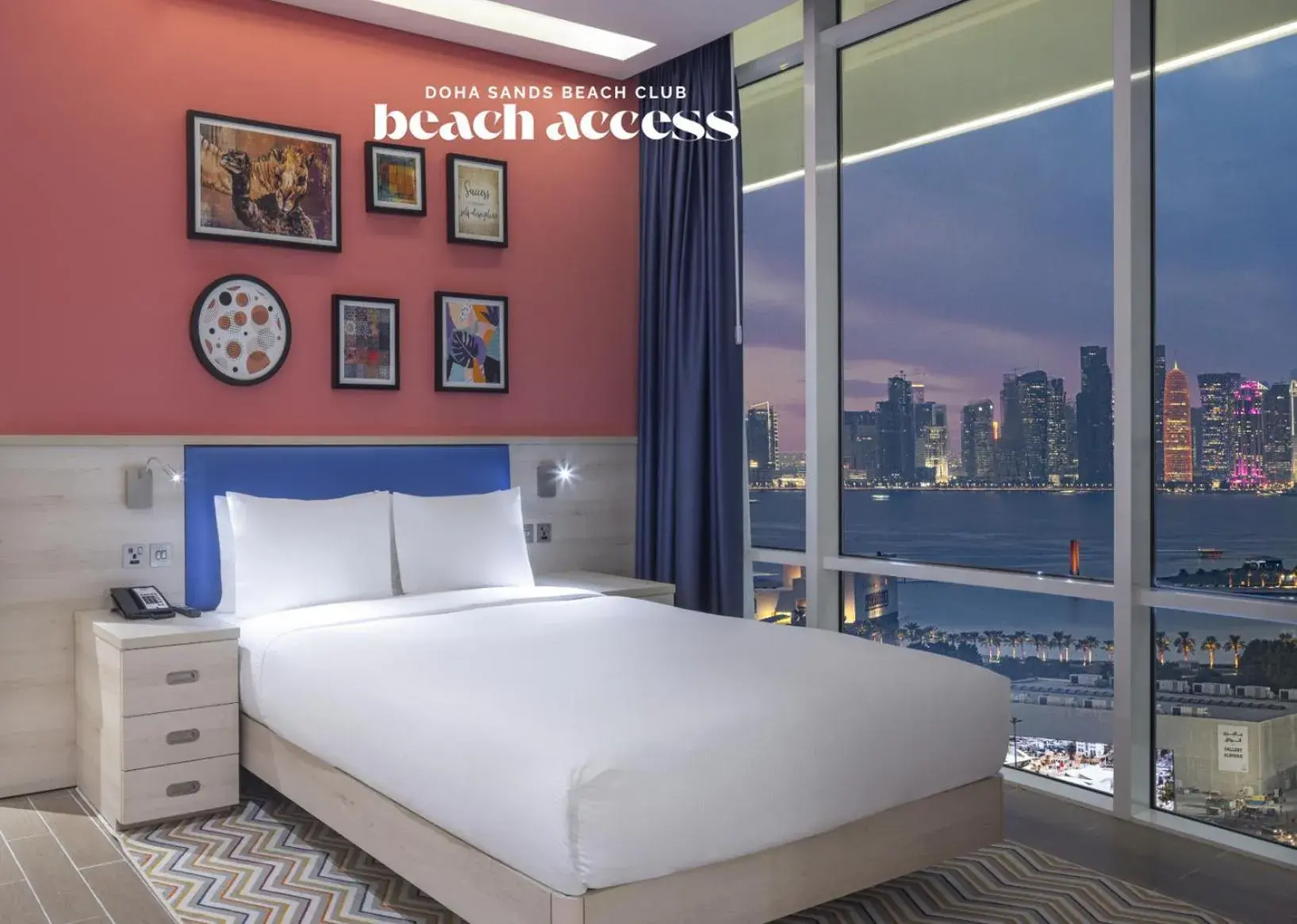 Bed in Hampton By Hilton Doha Old Town Bed in Hampton By Hilton Doha Old Town