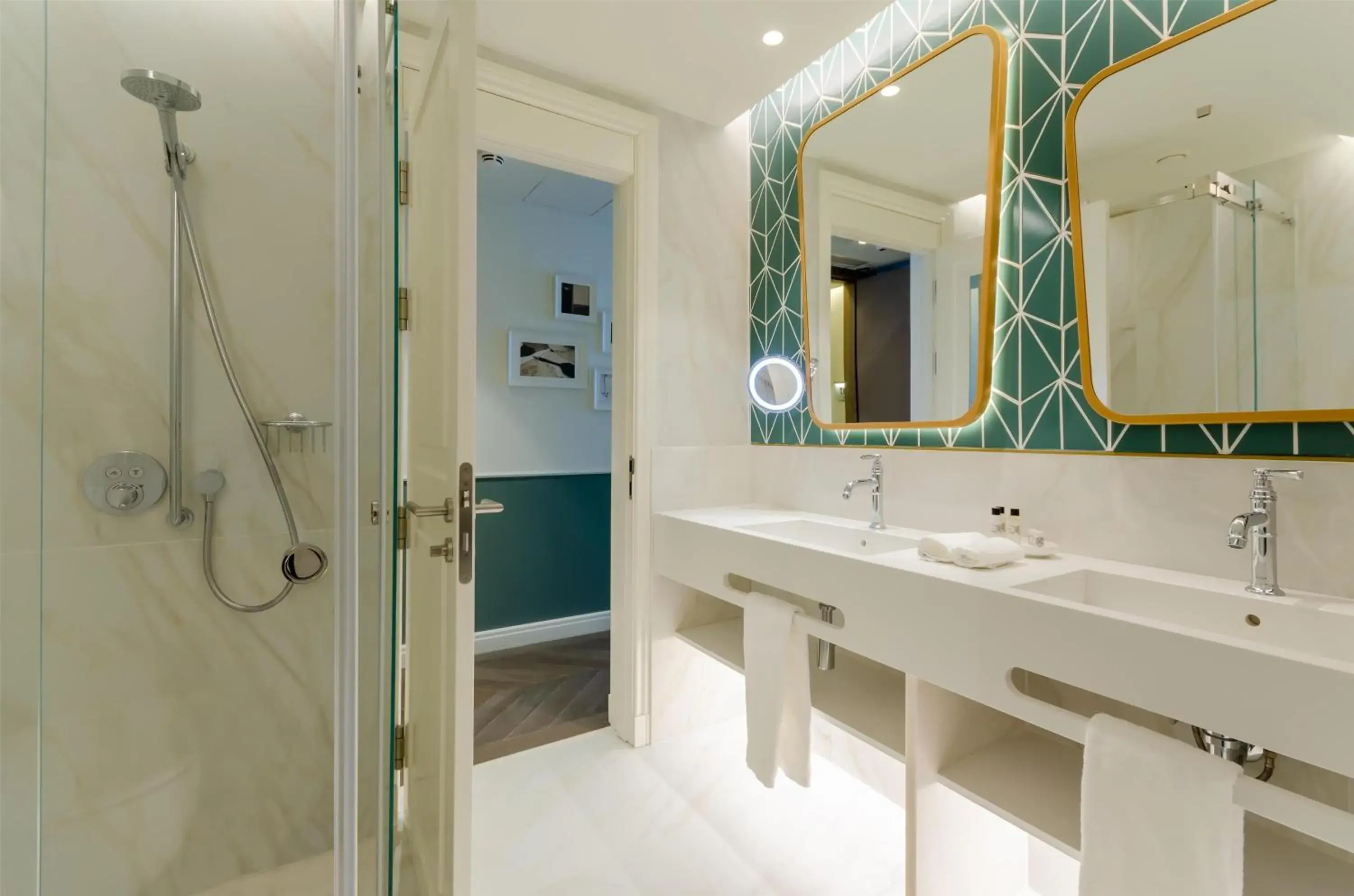 Bathroom in The Emerald House Lisbon - Curio Collection By Hilton Bathroom in The Emerald House Lisbon - Curio Collection By Hilton