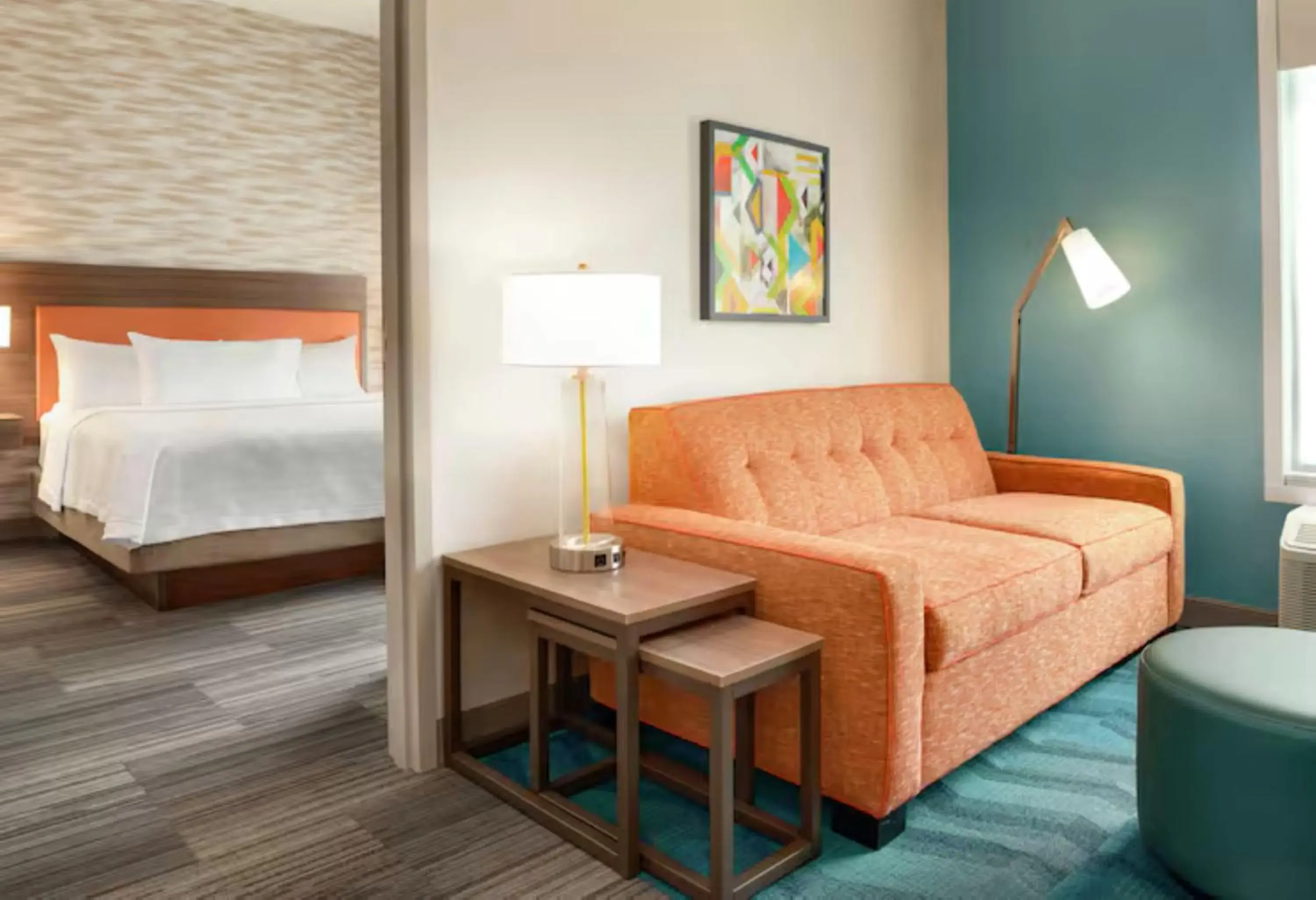 Bedroom, Bed in Home2 Suites By Hilton Hayward Bedroom, Bed in Home2 Suites By Hilton Hayward