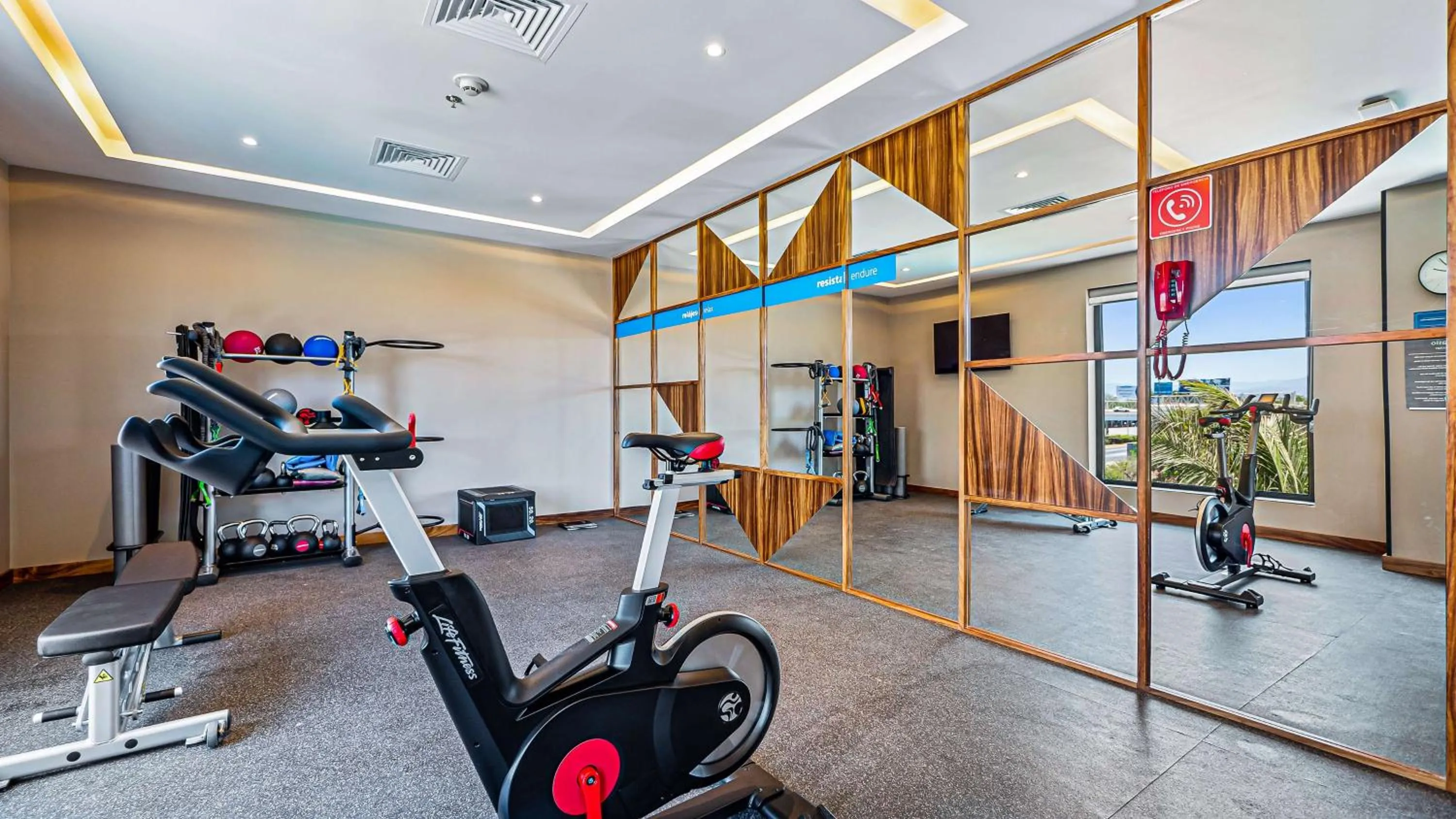 Fitness centre/facilities in Hampton Inn By Hilton Nuevo Vallarta