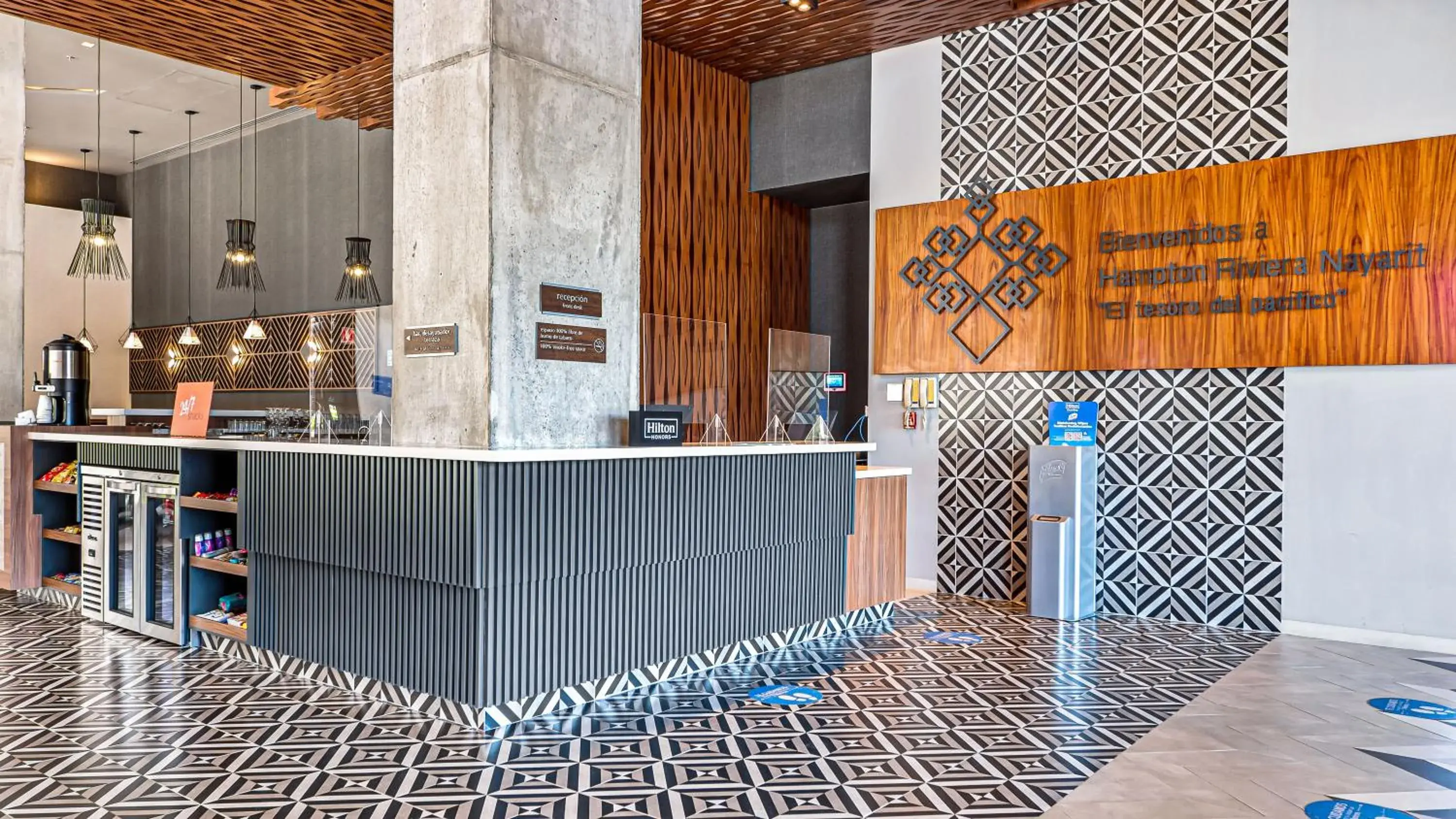 Lobby or reception in Hampton Inn By Hilton Nuevo Vallarta Lobby or reception in Hampton Inn By Hilton Nuevo Vallarta