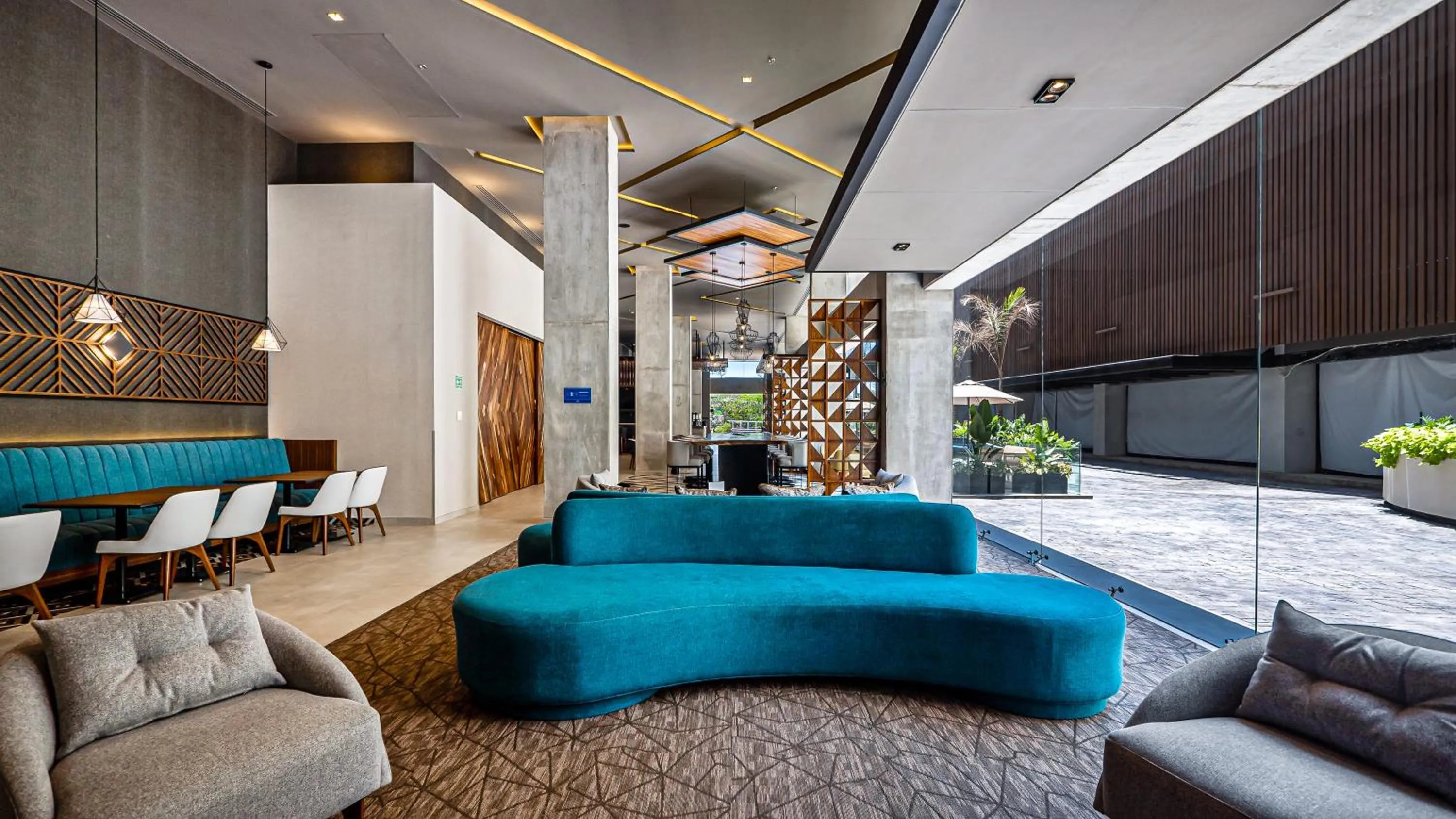 Seating area in Hampton Inn By Hilton Nuevo Vallarta