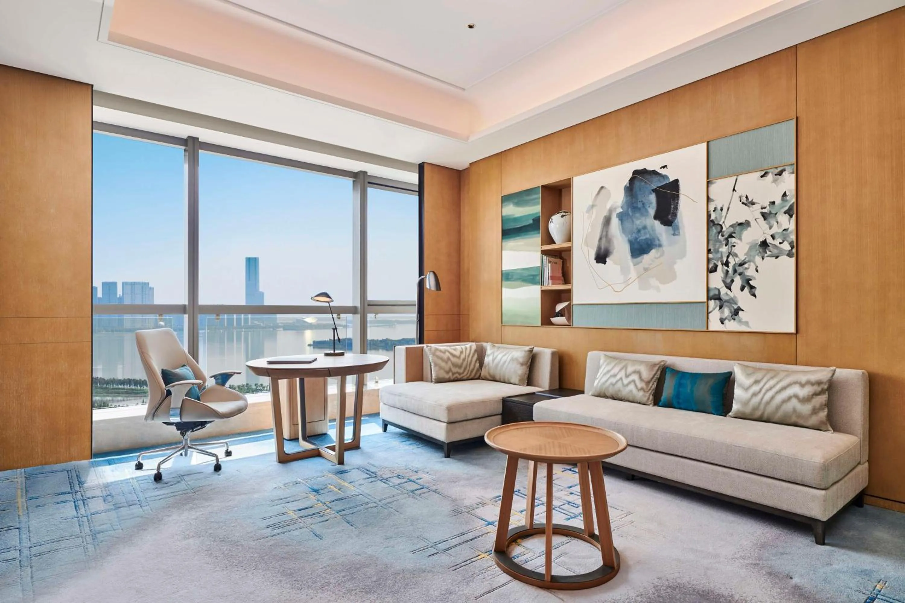 Living room in Hilton Suzhou Wuzhong