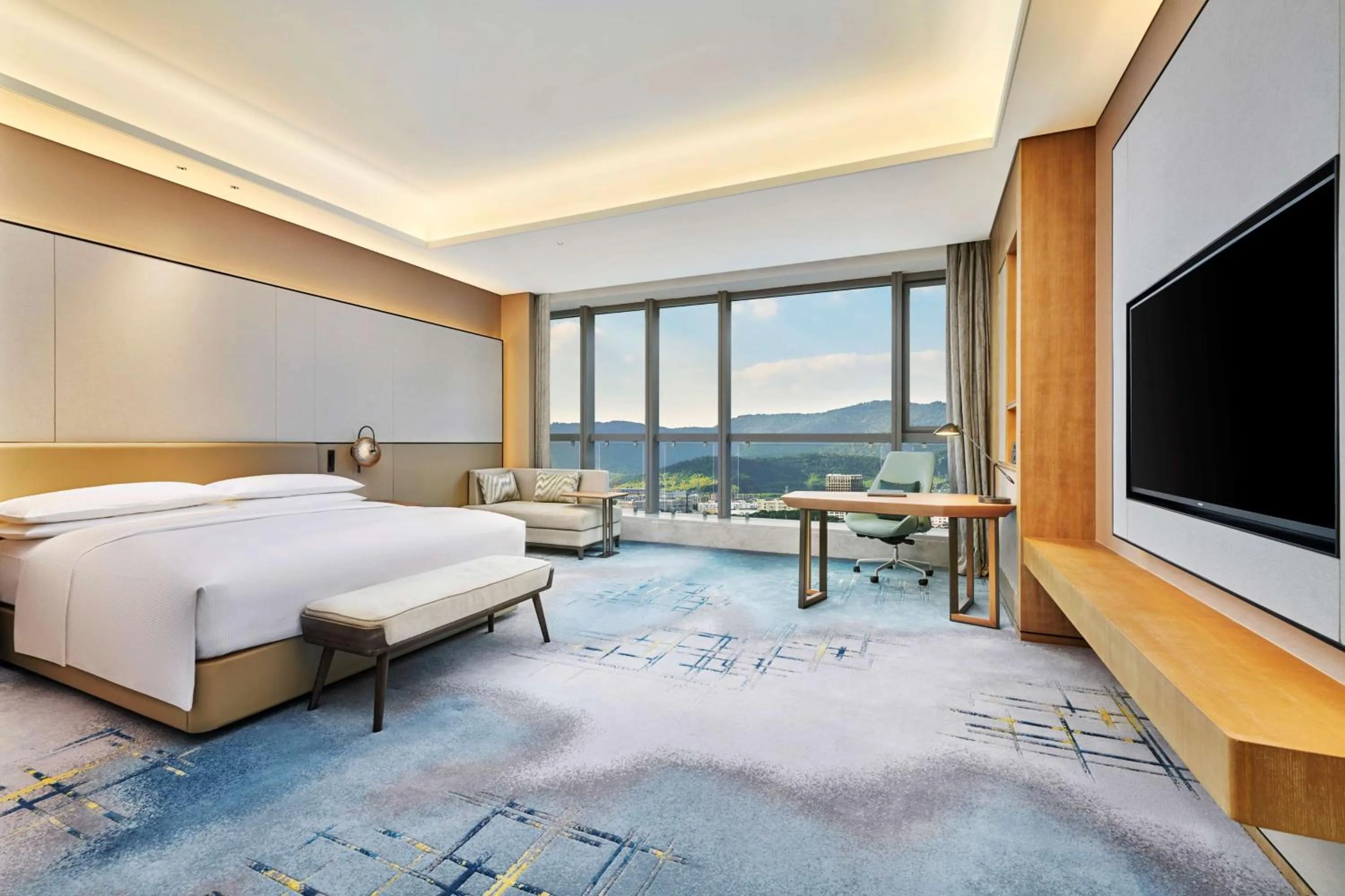 Bedroom, Bed in Hilton Suzhou Wuzhong