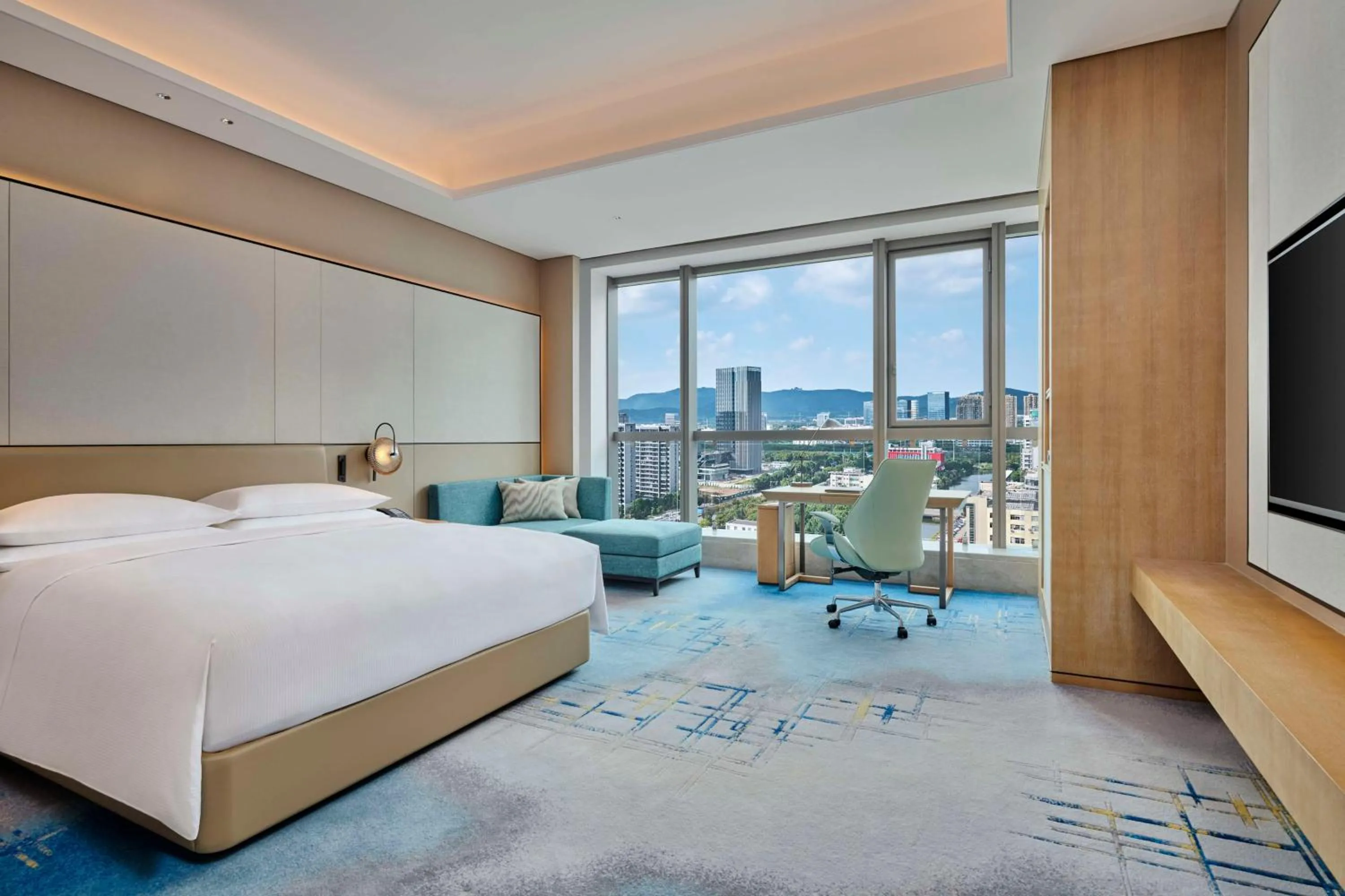 Bedroom, Bed in Hilton Suzhou Wuzhong
