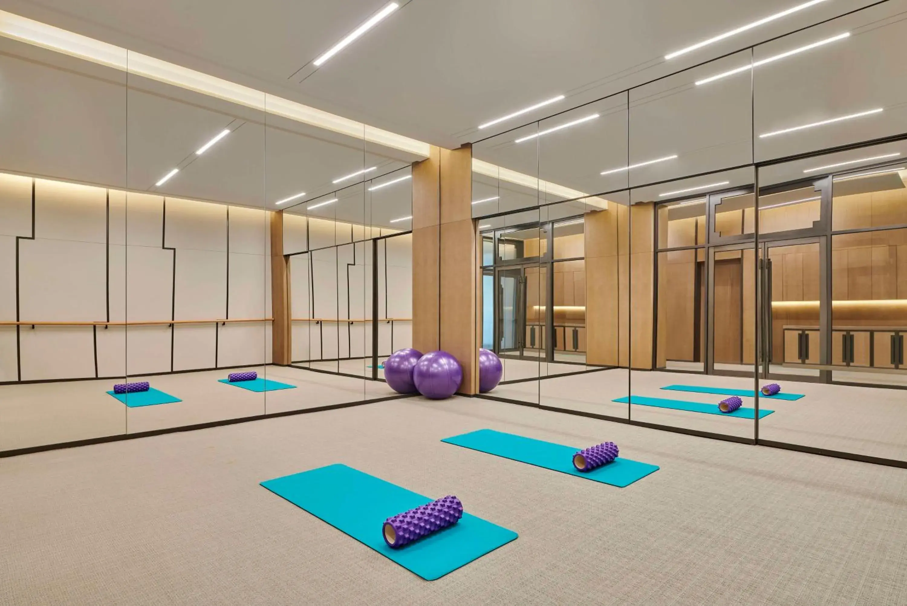 Fitness centre/facilities in Hilton Suzhou Wuzhong Fitness centre/facilities in Hilton Suzhou Wuzhong