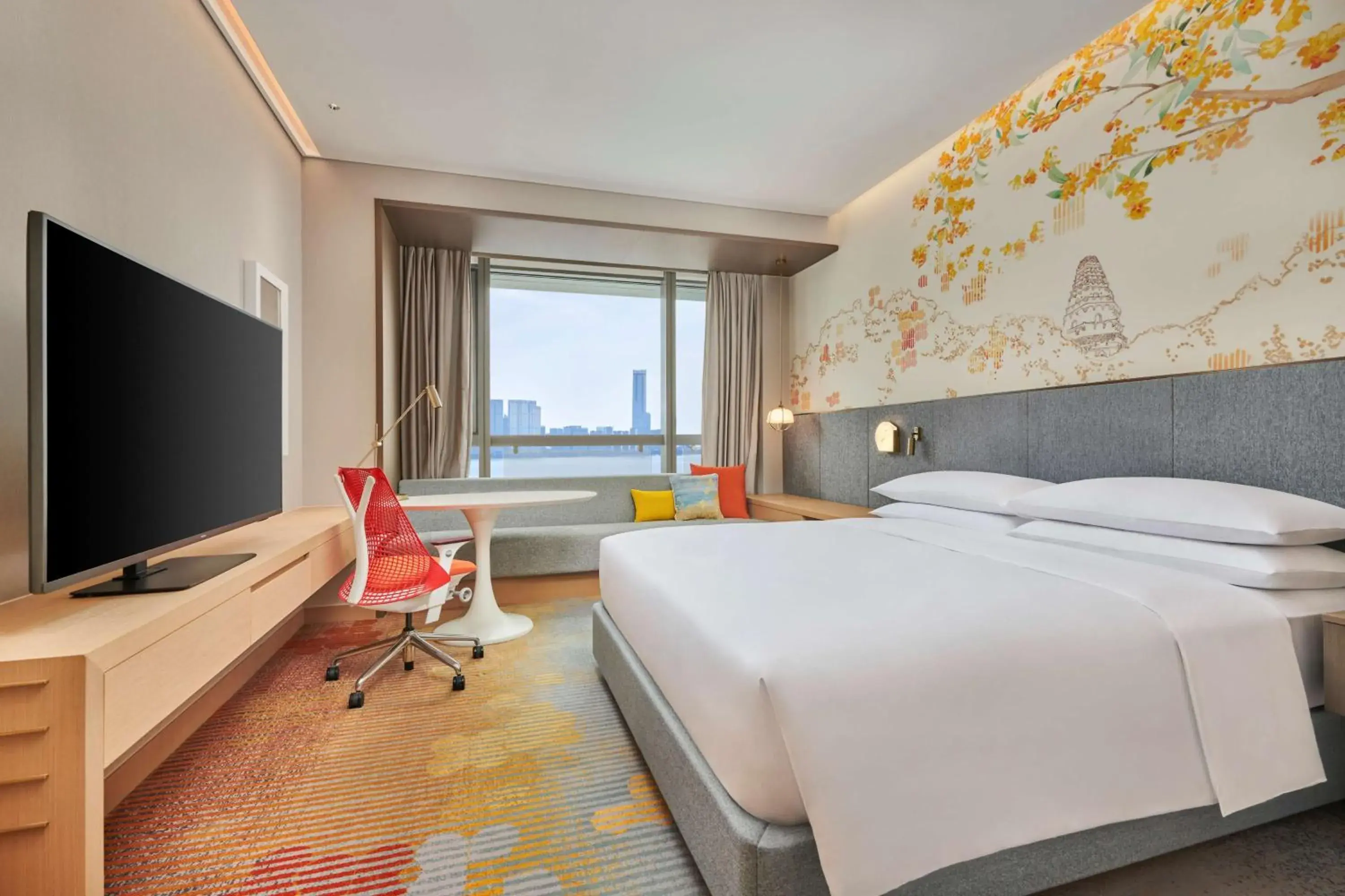 King Room - Mobility Accessible in Hilton Garden Inn Suzhou Wuzhong King Room - Mobility Accessible in Hilton Garden Inn Suzhou Wuzhong