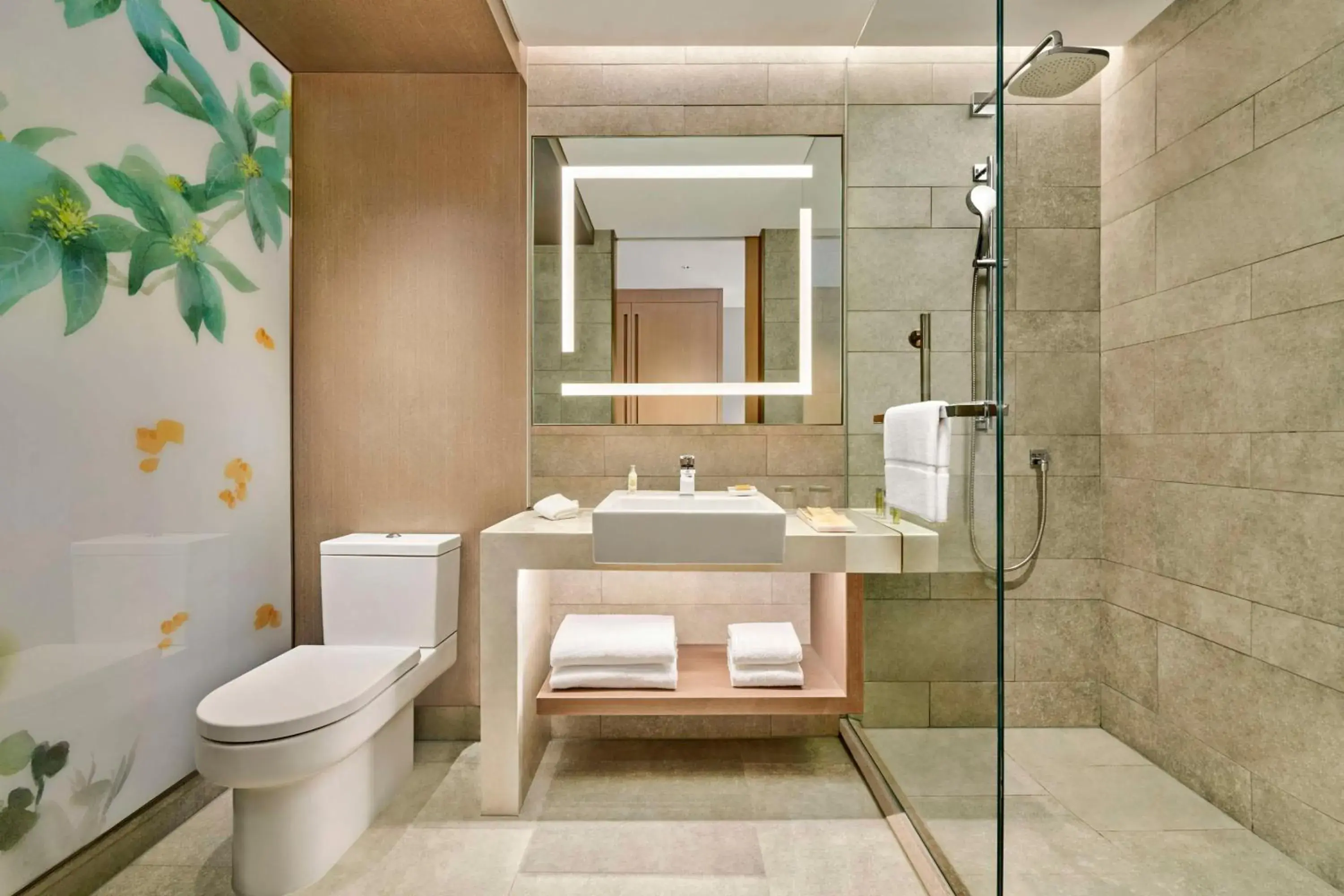 Bathroom in Hilton Garden Inn Suzhou Wuzhong Bathroom in Hilton Garden Inn Suzhou Wuzhong