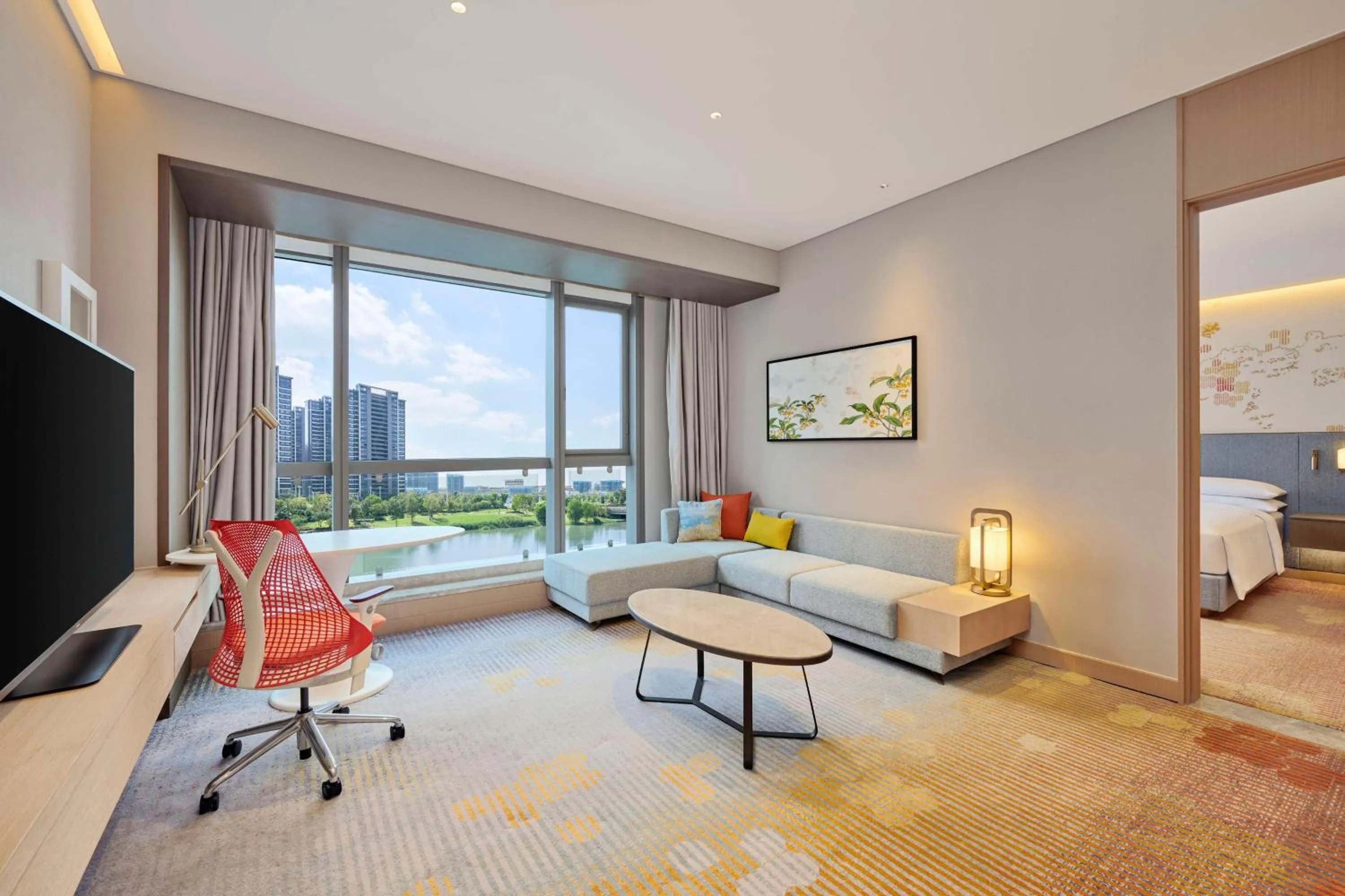 Bedroom in Hilton Garden Inn Suzhou Wuzhong