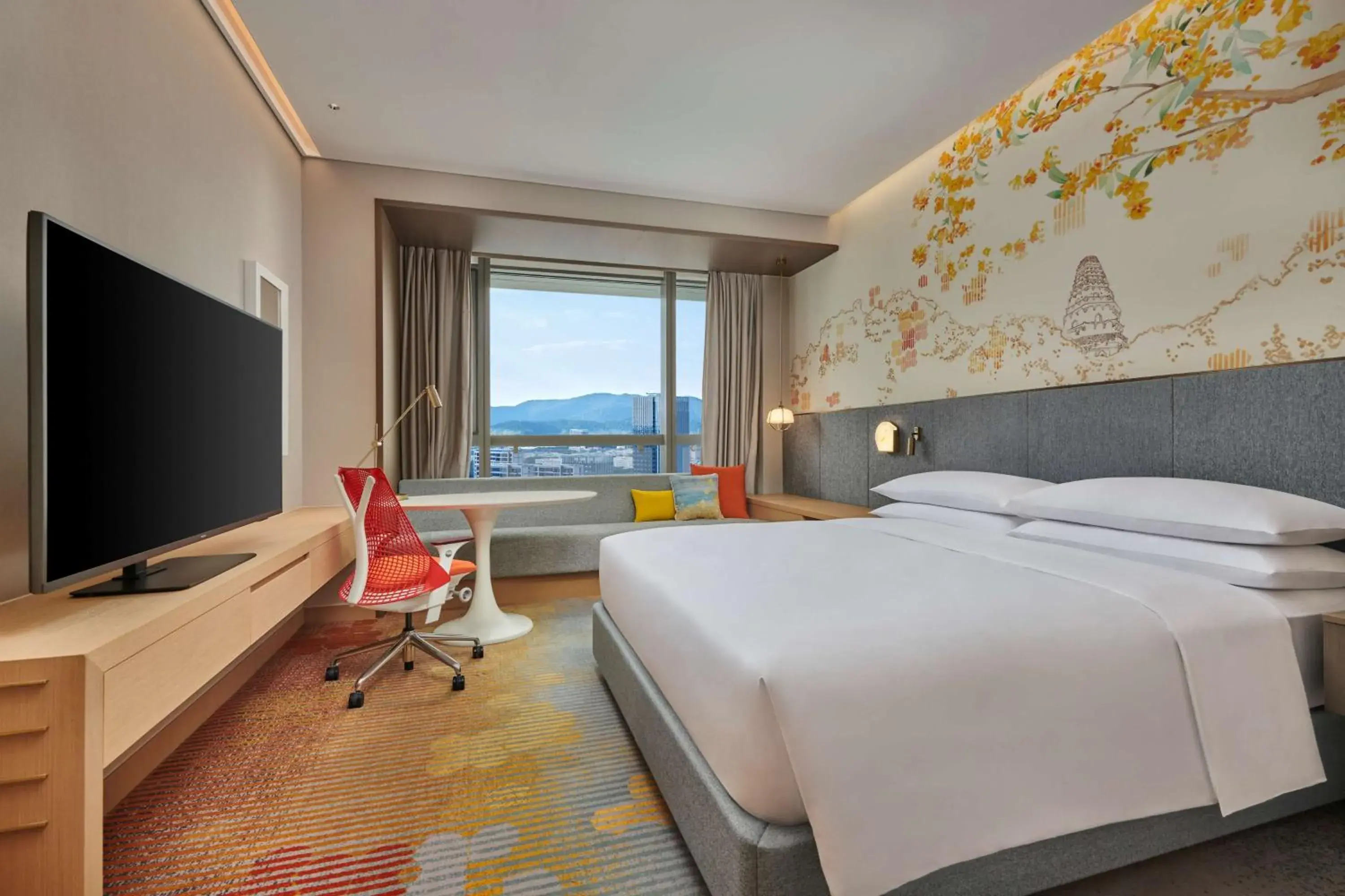 Bedroom, Bed in Hilton Garden Inn Suzhou Wuzhong Bedroom, Bed in Hilton Garden Inn Suzhou Wuzhong