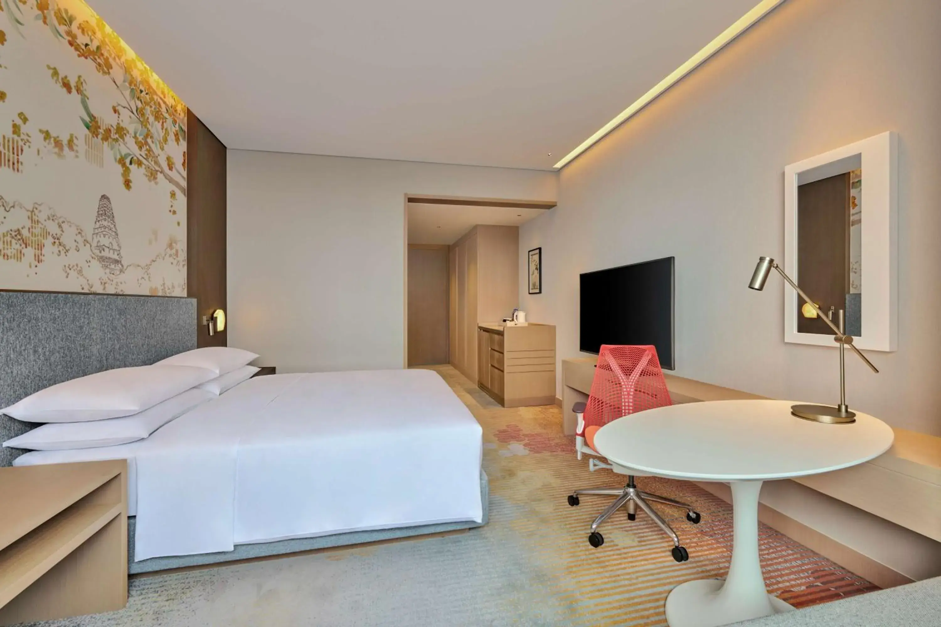 Bedroom, Bed in Hilton Garden Inn Suzhou Wuzhong Bedroom, Bed in Hilton Garden Inn Suzhou Wuzhong