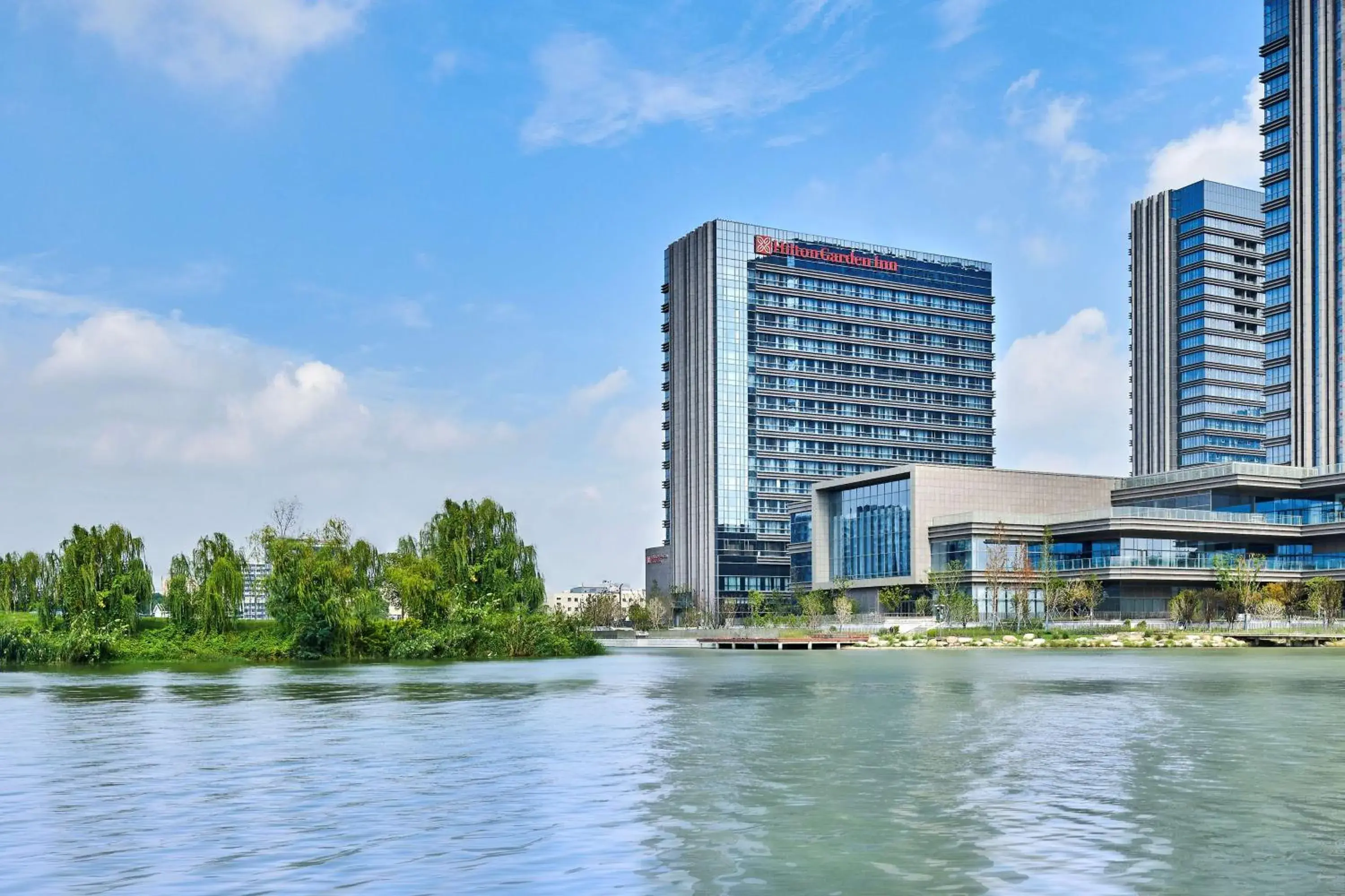 Property building in Hilton Garden Inn Suzhou Wuzhong Property building in Hilton Garden Inn Suzhou Wuzhong