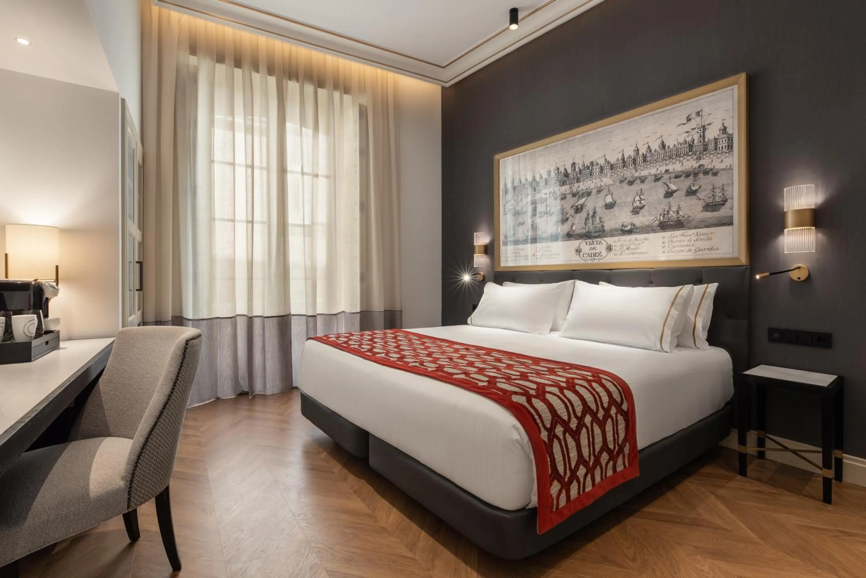 Bed in Áurea Casa Palacio Sagasta by Eurostars Hotel Company