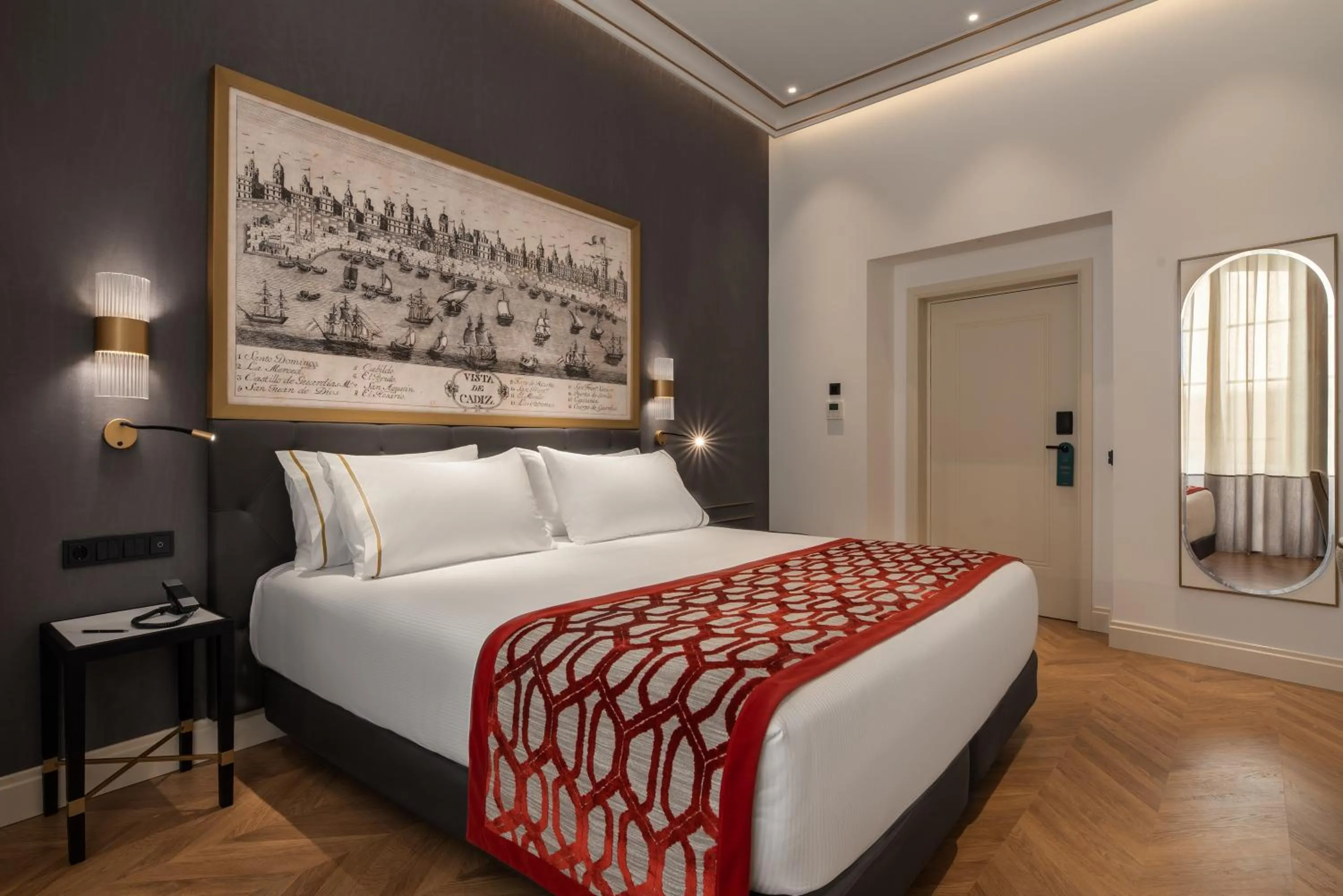 Bed in Áurea Casa Palacio Sagasta by Eurostars Hotel Company