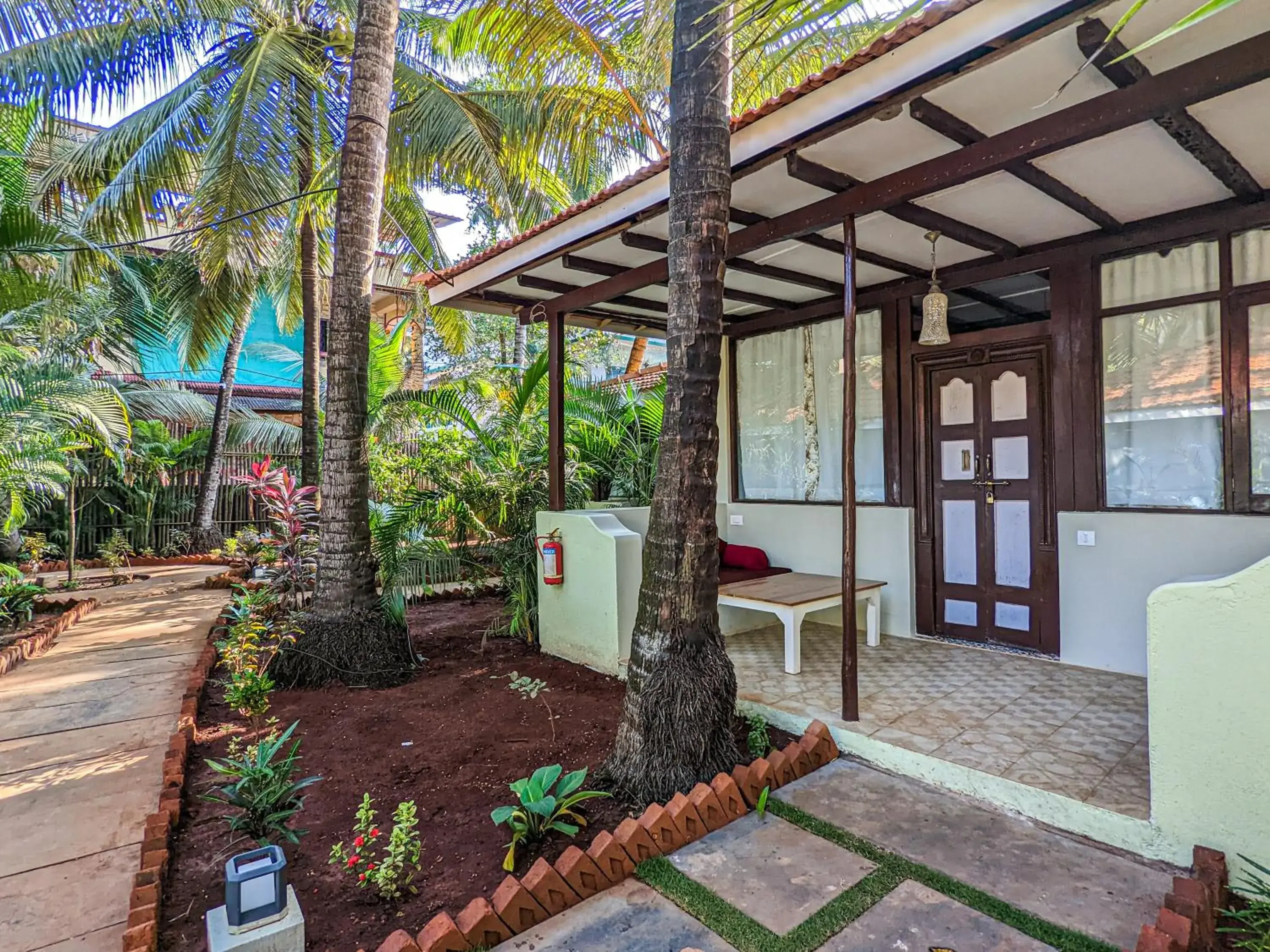 Property building in De Soul Sante Beach Resort Morjim Goa Property building in De Soul Sante Beach Resort Morjim Goa