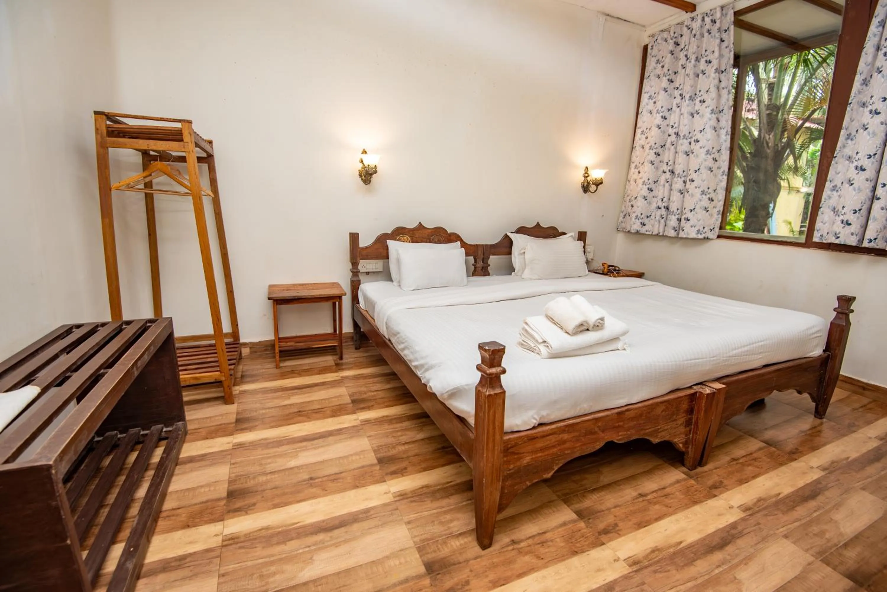 Bed in De Soul Sante Beach Resort Morjim Goa