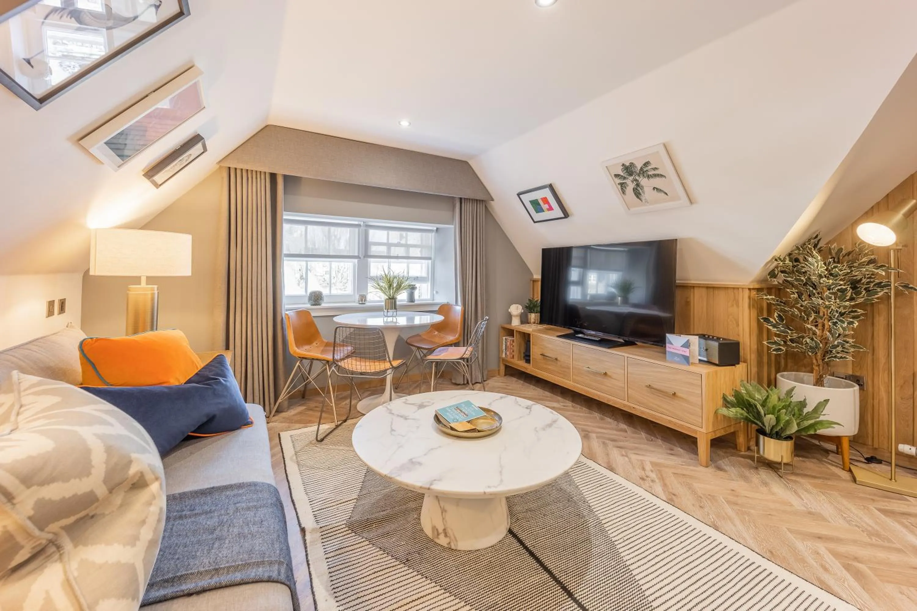 Living room in No1 Apartments St Andrews - South Street