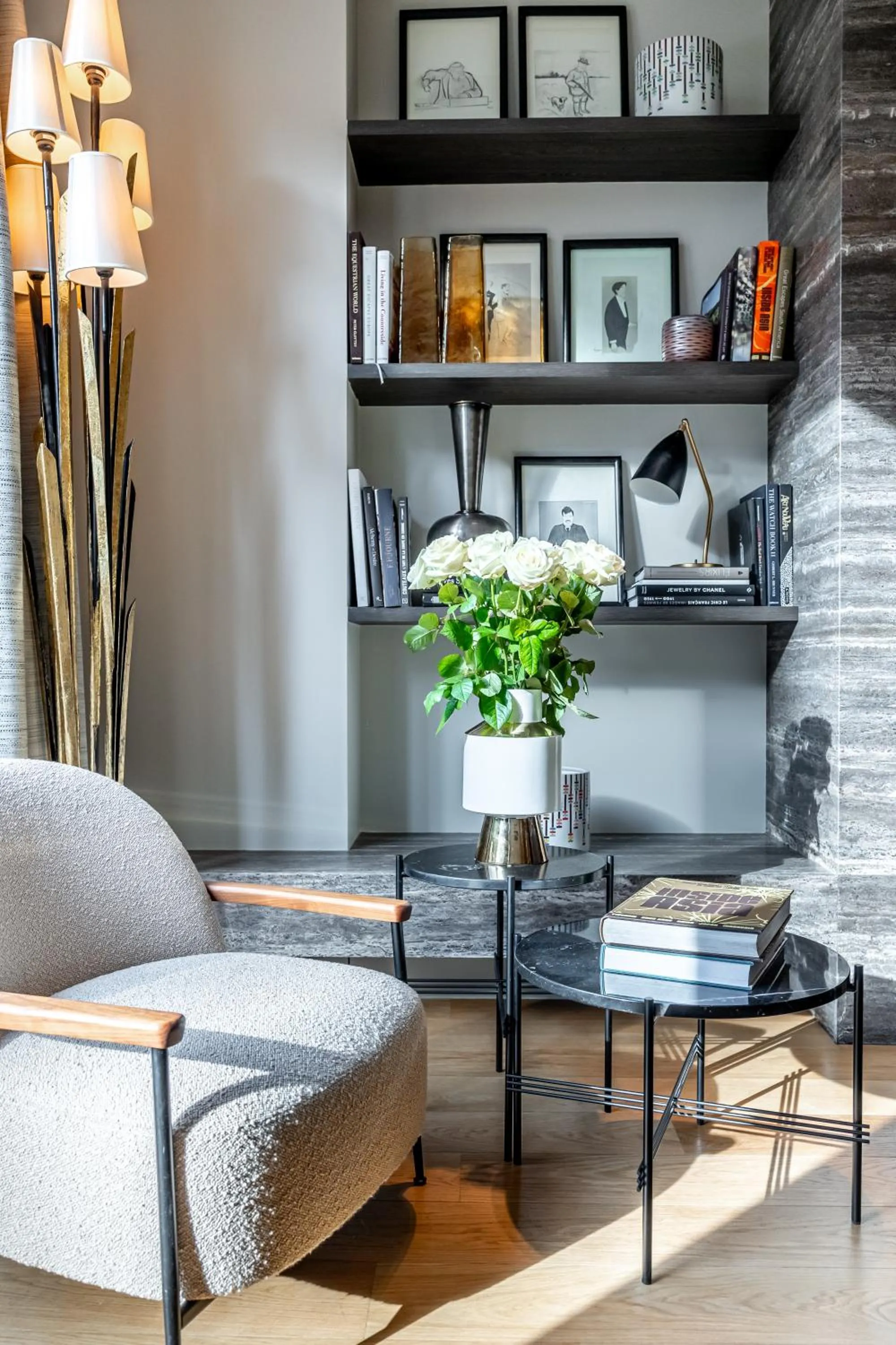 Living room in Maison Boissière BARNES Residences